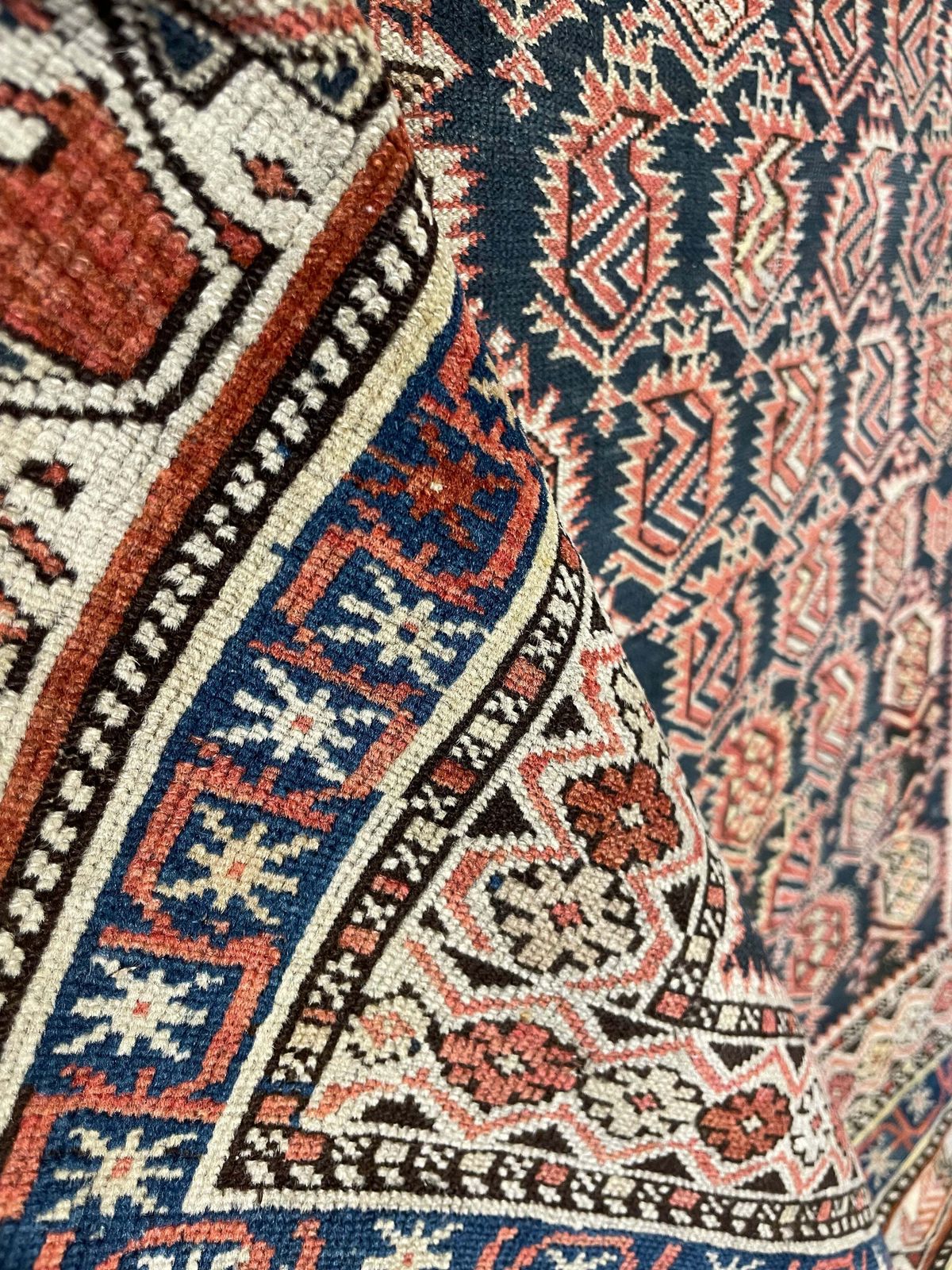 photo for sale Antique Caucasian Marasali Prayer Rug