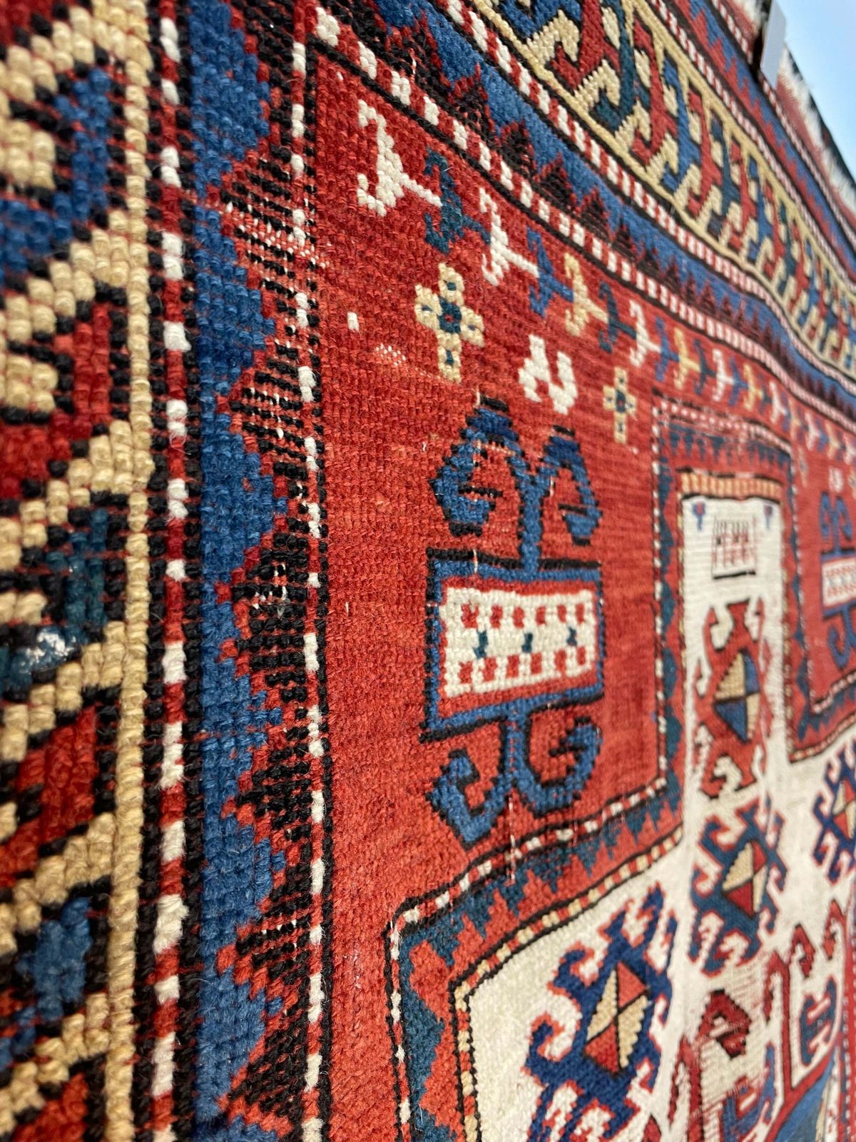 Antique Caucasian Karachov Prayer Rug photo buy
