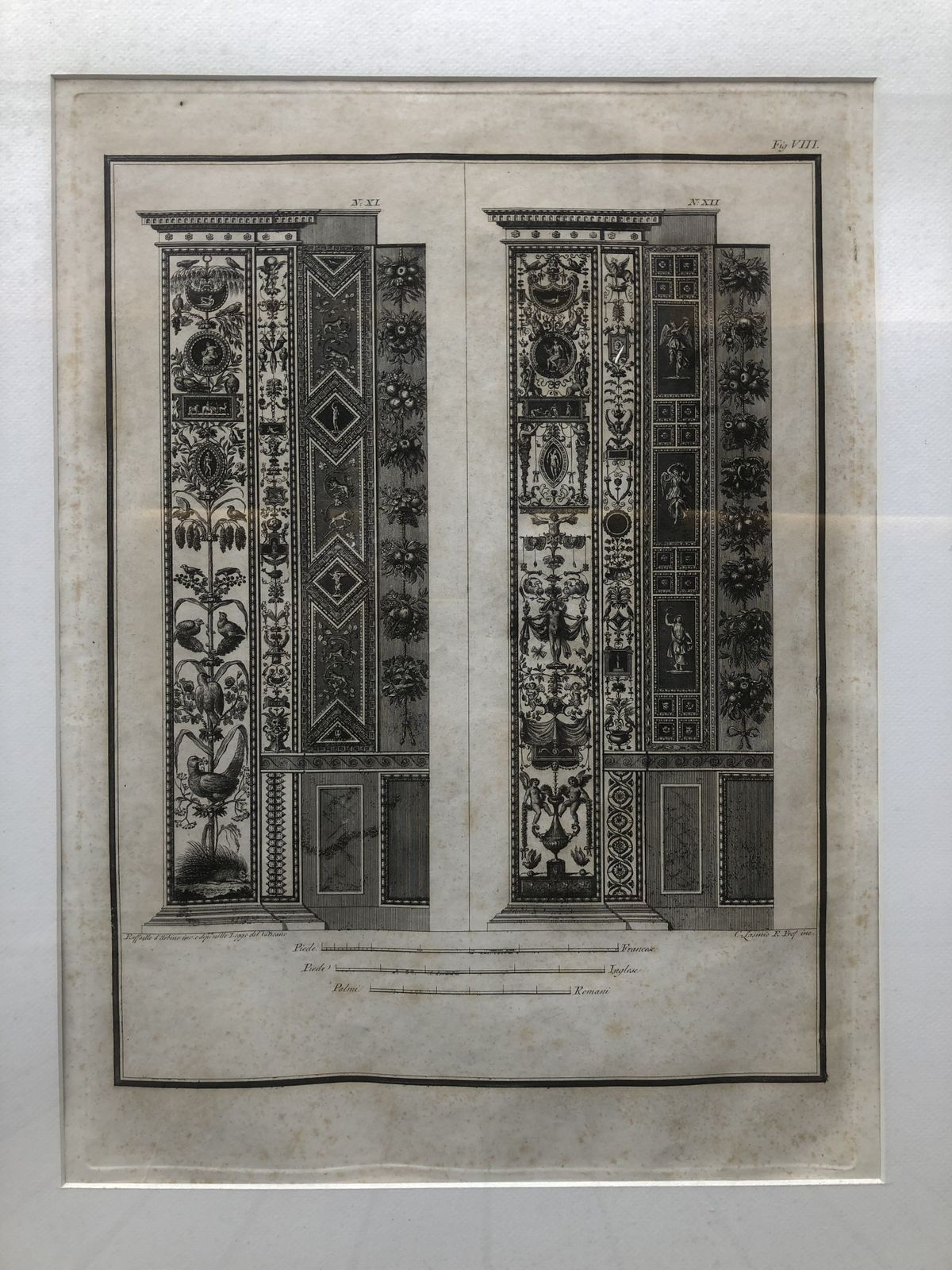 Logge Del Vaticano, 1802 Selection Of Prints From Volume Of 13 photo Art