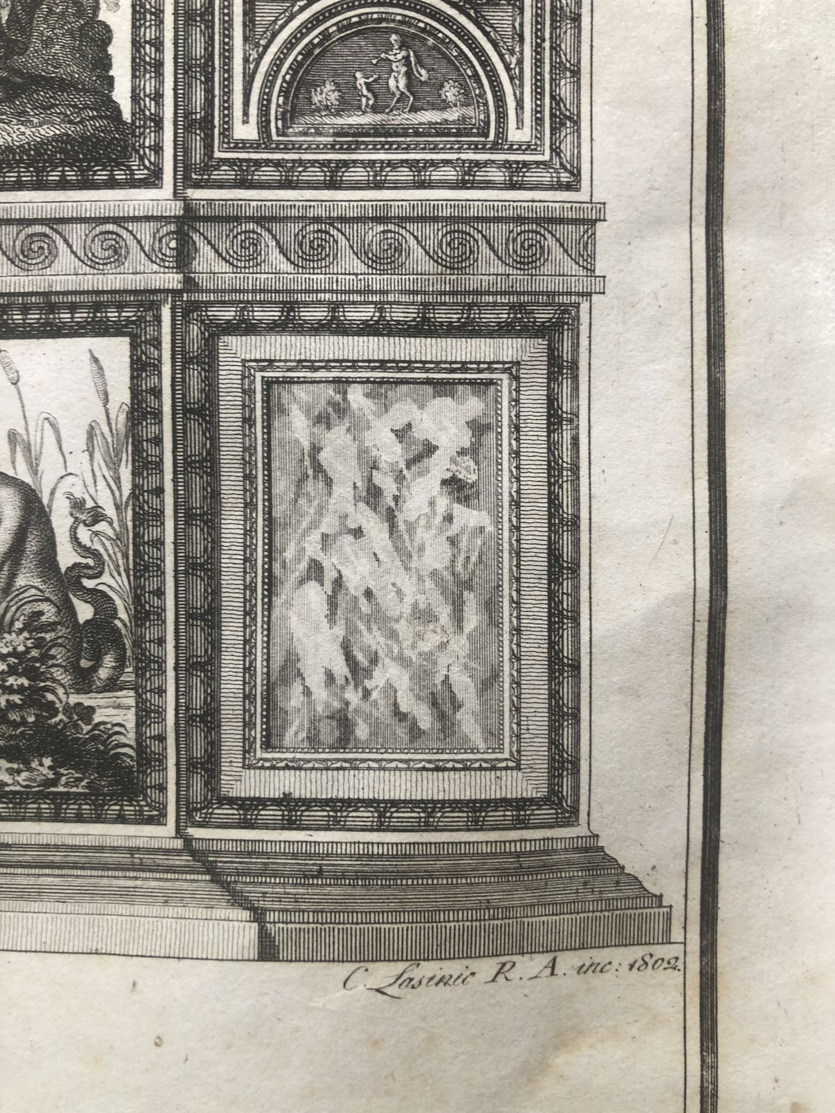 650.0 Logge Del Vaticano, 1802 Selection Of Prints From Volume Of 13 photo
