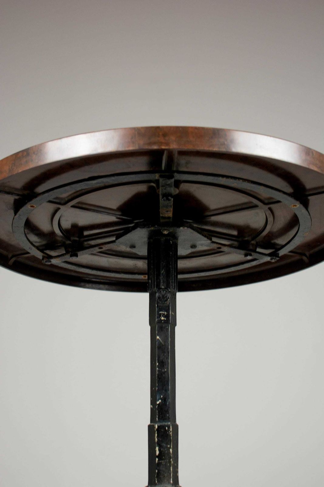 photo furniture Louis Vuitton Cast Iron Bistro Table With Bakelite Top, France C.1930s