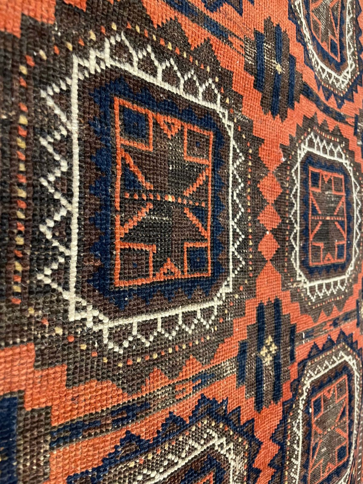 Antique Baluch Rug, 1900s photo Textiles