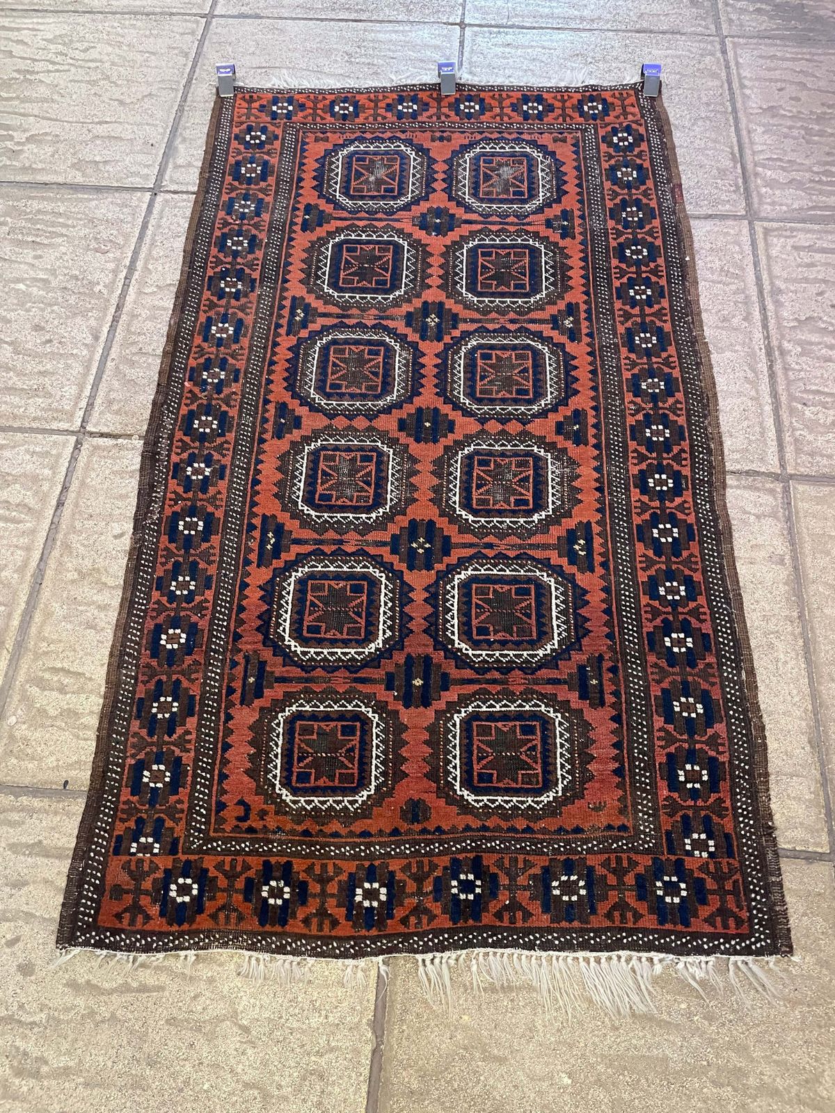 photo for sale Antique Baluch Rug, 1900s