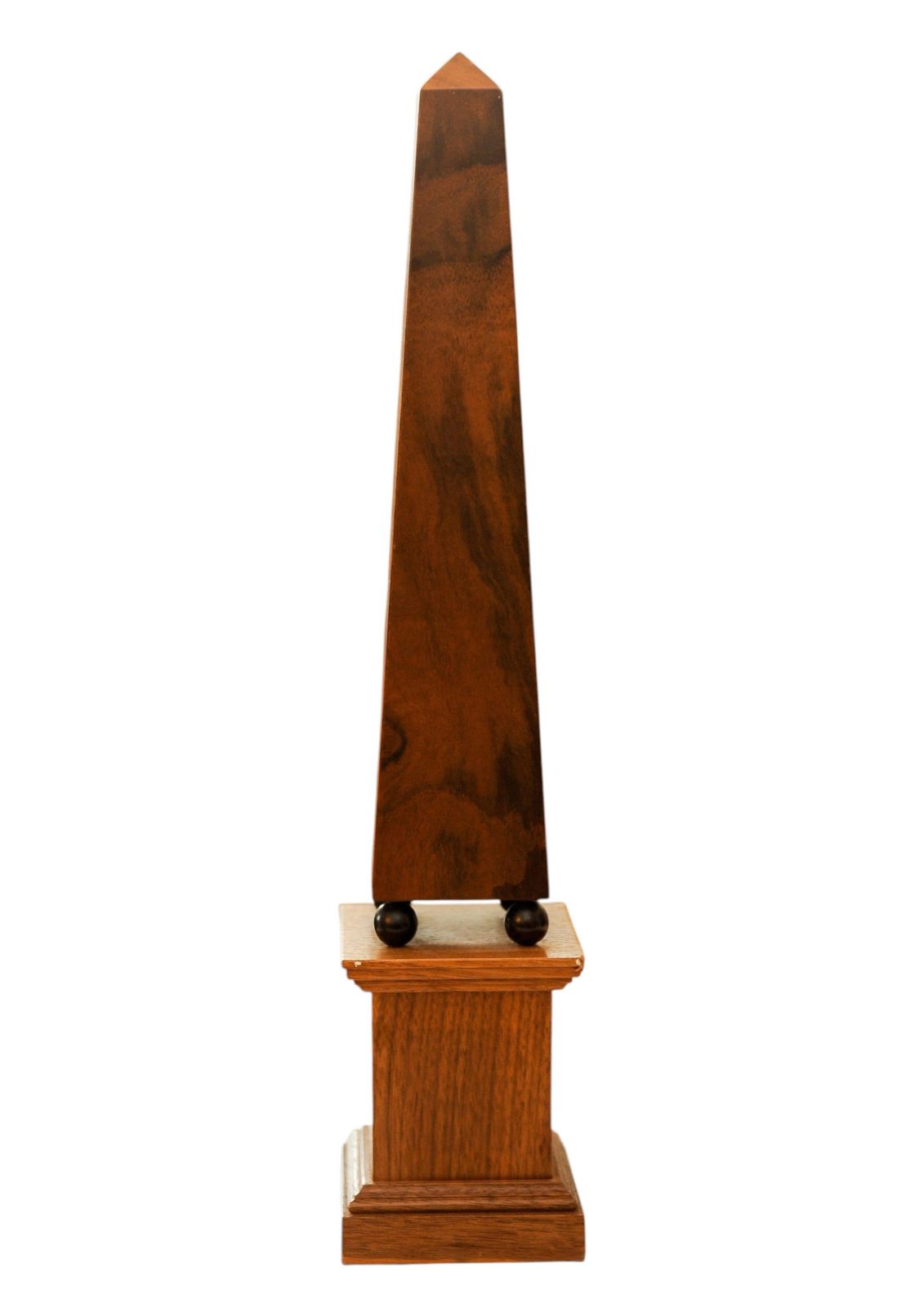 David Linley Sycamore And Walnut Wood Desk Obelisk photo Home Decor
