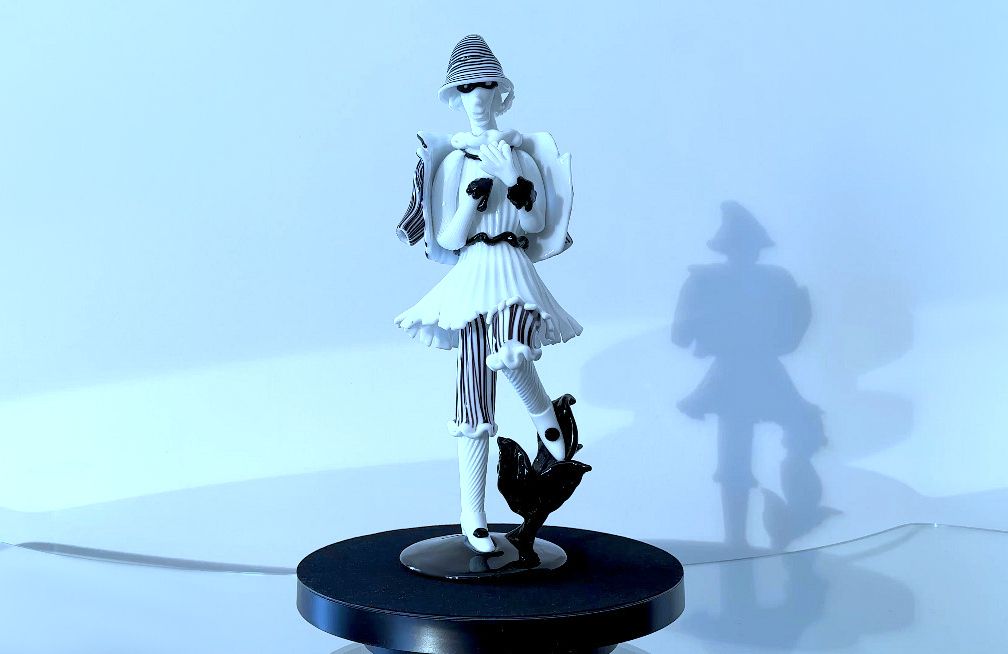 Venini   Fulvio Bianconi   Glass Sculpture Mod. Tartaglia   1948