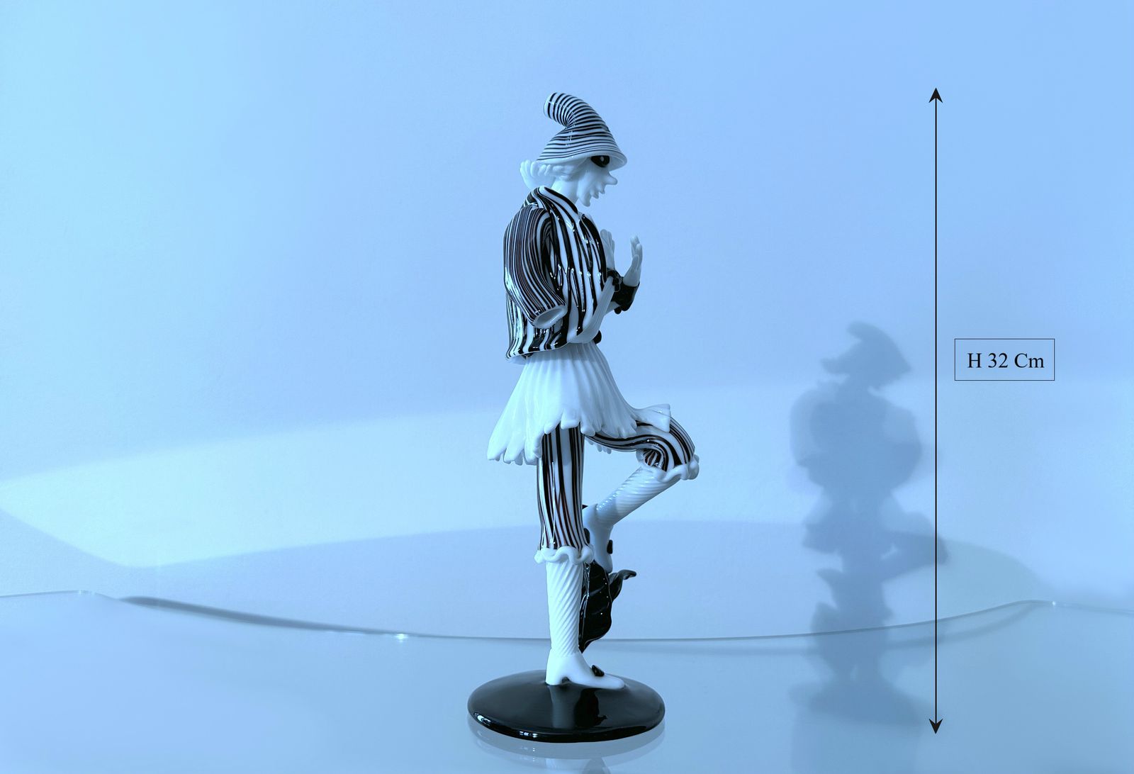 Art Venini   Fulvio Bianconi   Glass Sculpture Mod. Tartaglia   1948 photo