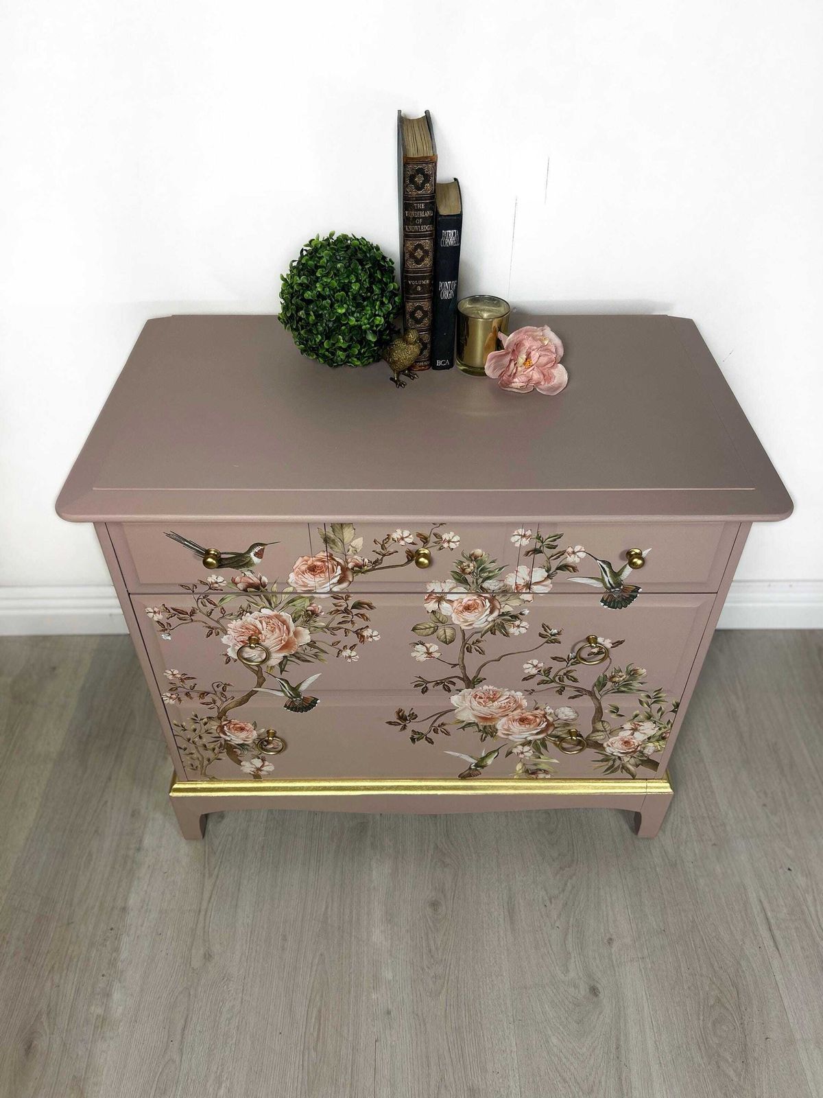 Pink Stag 3 Over 2 5 Drawer Chest Of Drawer photo for sale