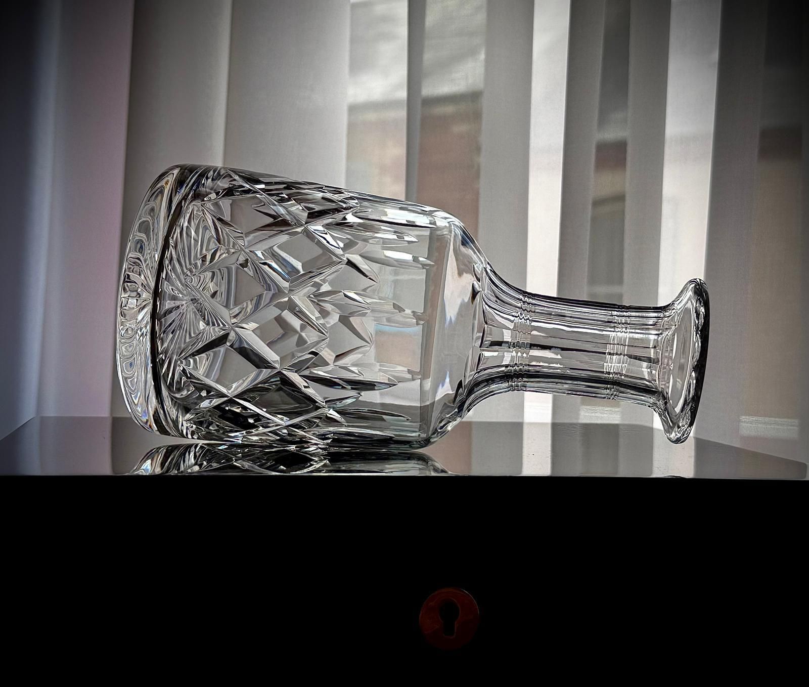 Stuart Crystal Ashford Whisky Decanter, Cut Glass photo for sale