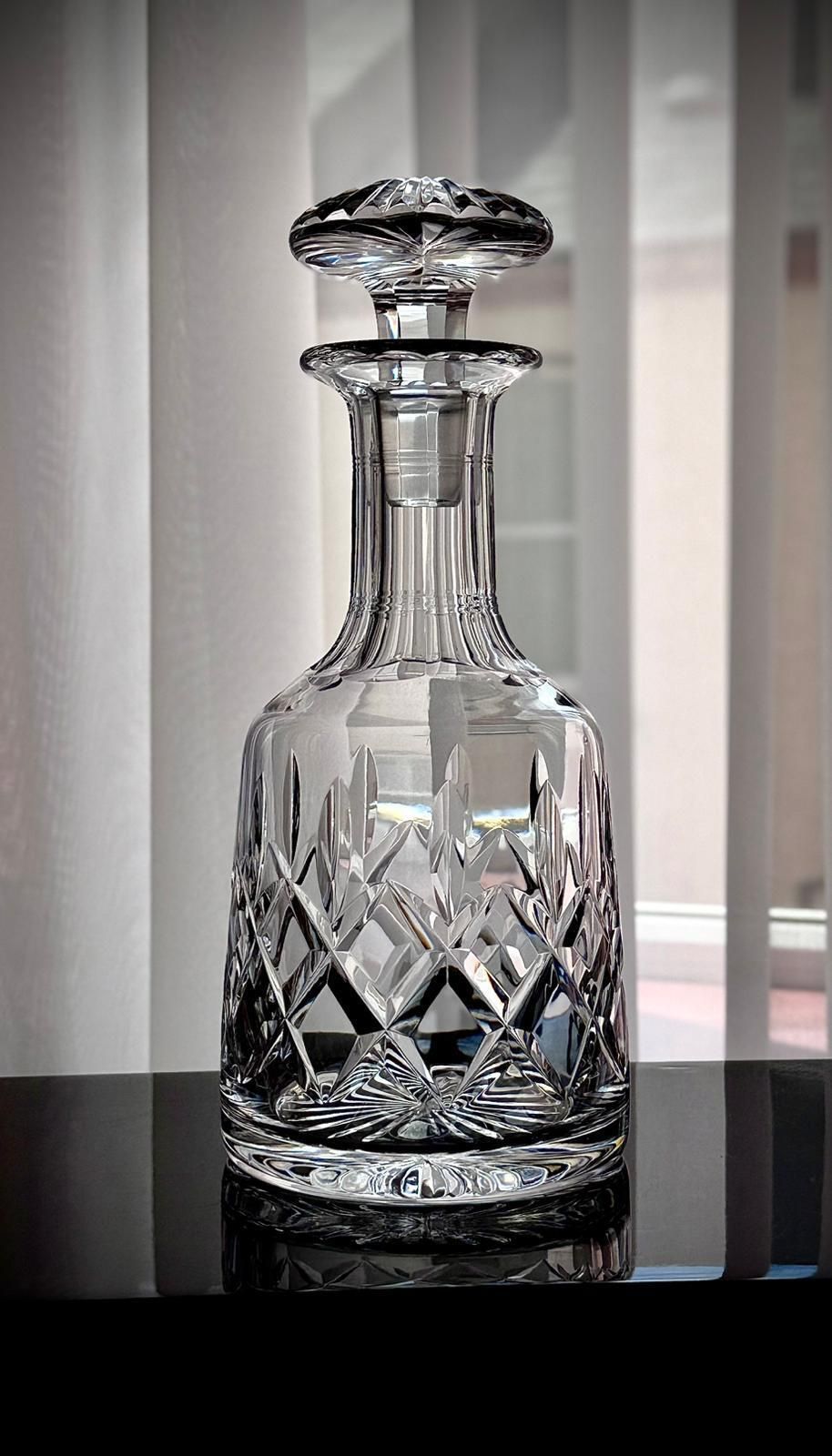 Stuart Crystal Ashford Whisky Decanter, Cut Glass photo 95.0