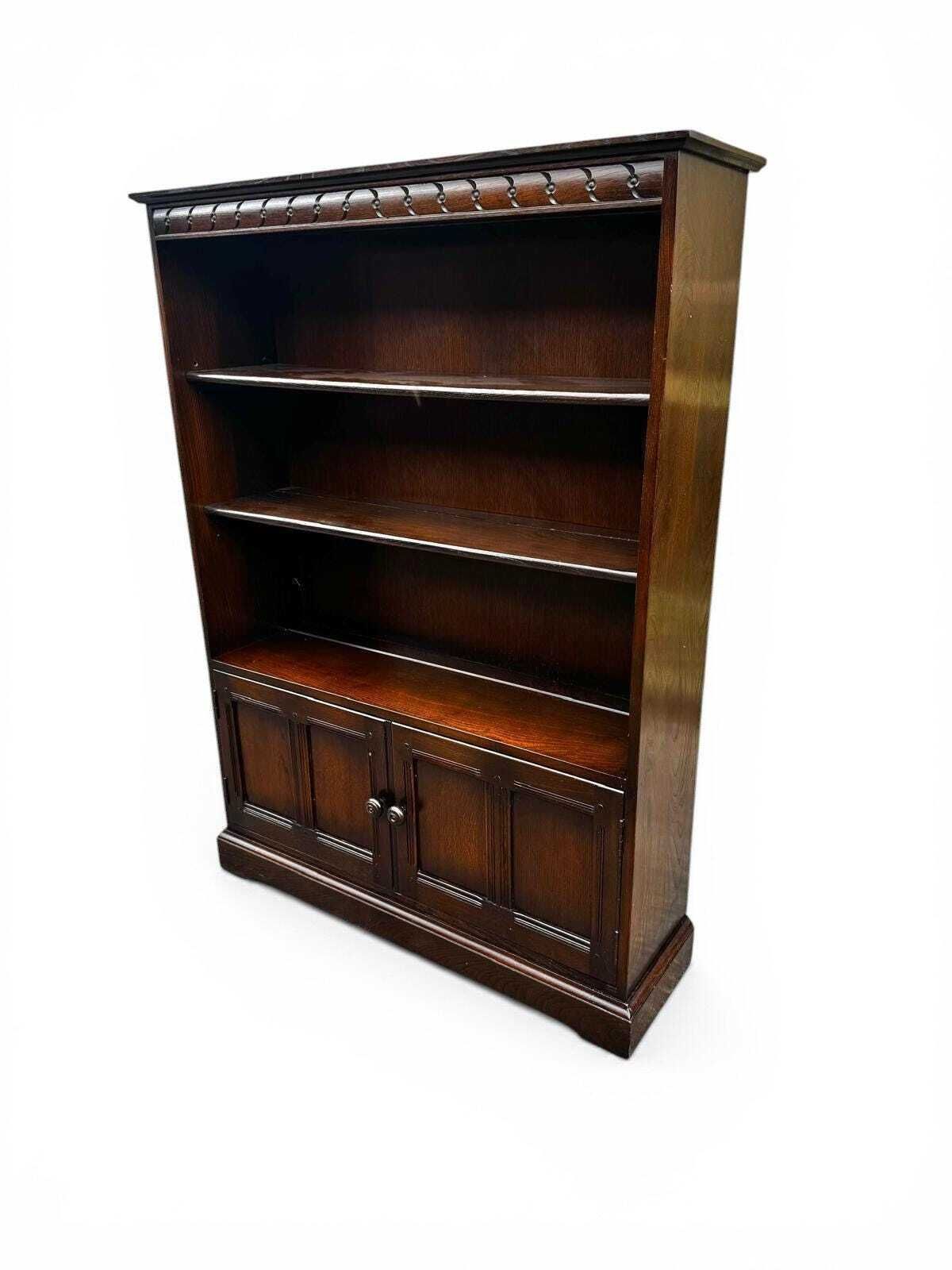 Vintage Ercol Elm Bookcase / Made In England / C1970 photo for sale