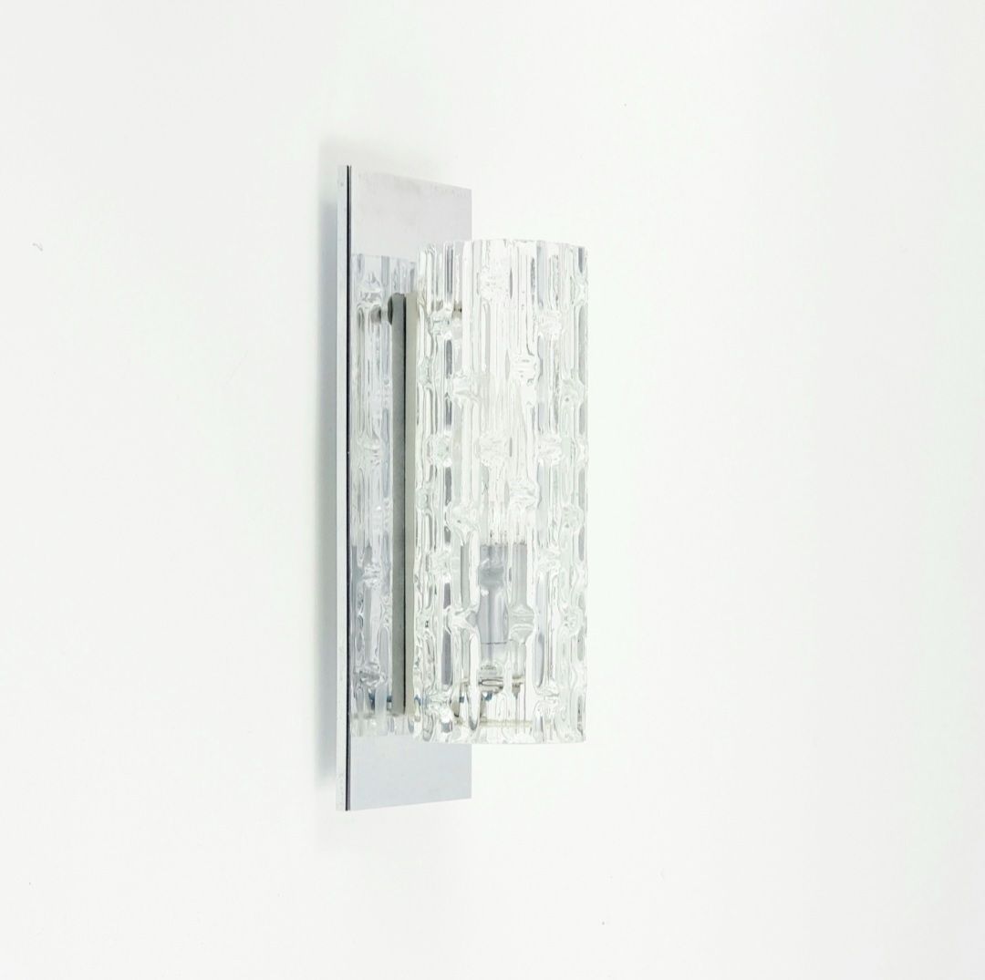 Pair Of Mid Century Modern Murano Glass Wall Lights From Doria, 1960s photo furniture