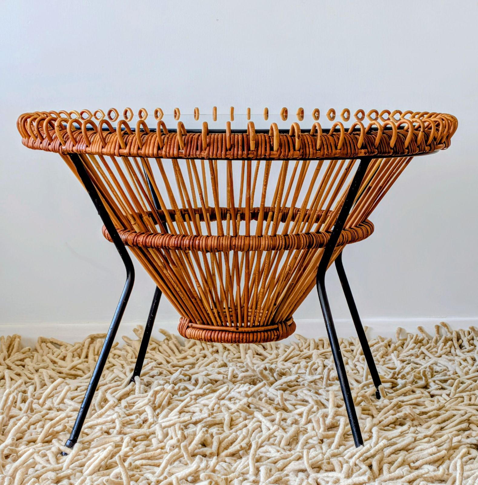 Coffee Table  By Franco Albini    Mid Century Modern 1960s photo buy