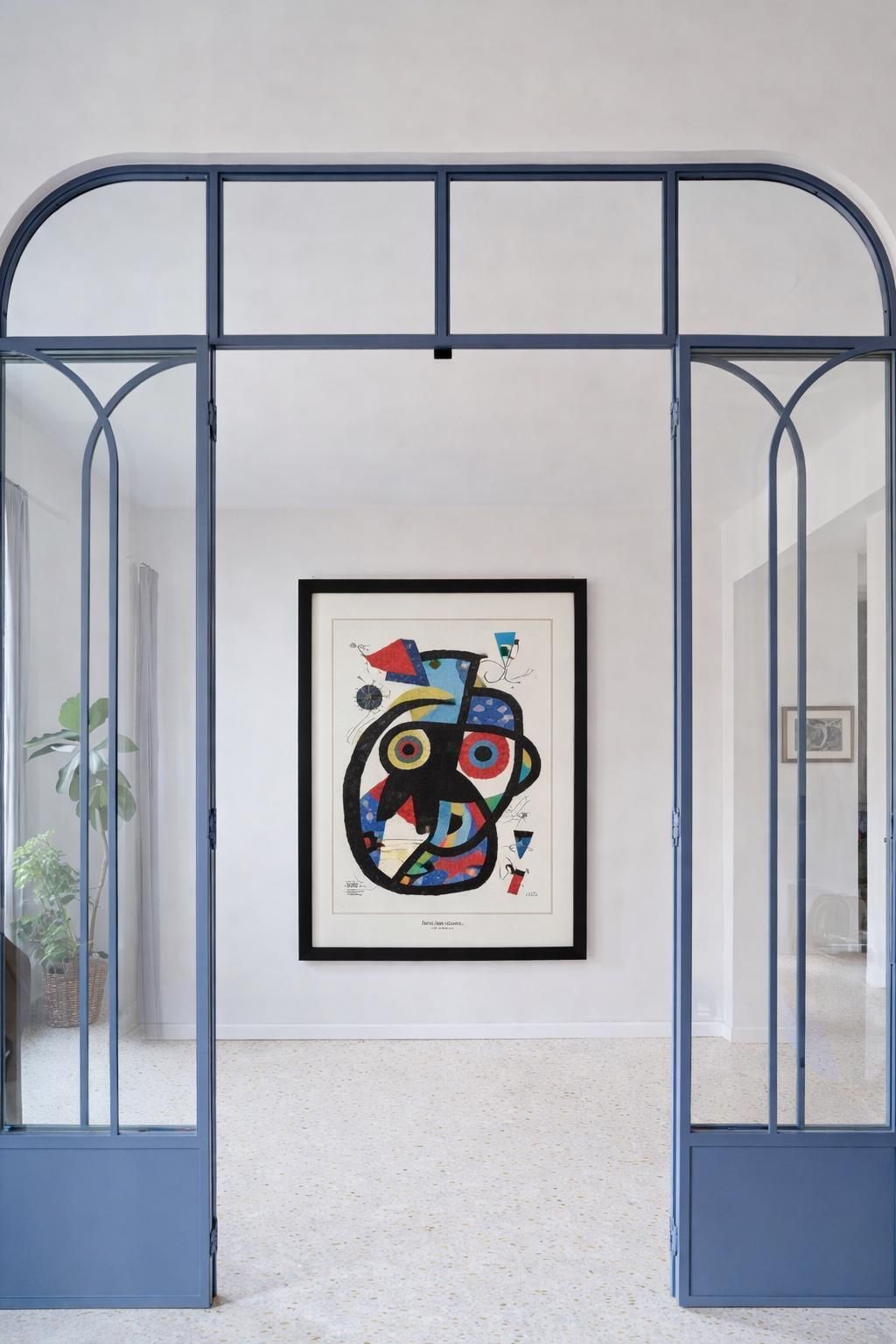Art Carota, Vintage Joan Miró Lithography / Art Print, Italy, 1988 photo
