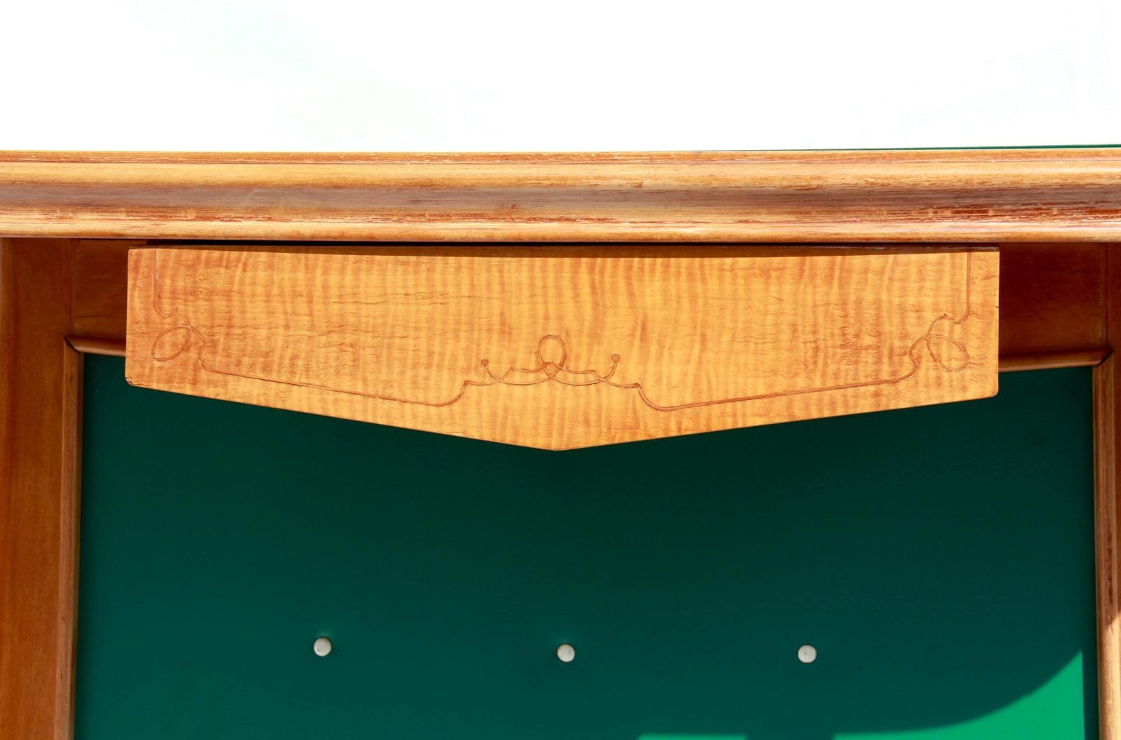 Mestre, Vintage Art Deco Hall Table / Console, Italy, 1950s photo Furniture