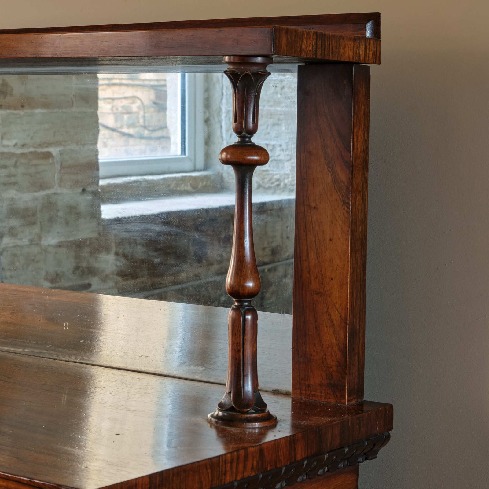 Early Victorian Rosewood Chiffonier By Holland & Sons photo vinterior