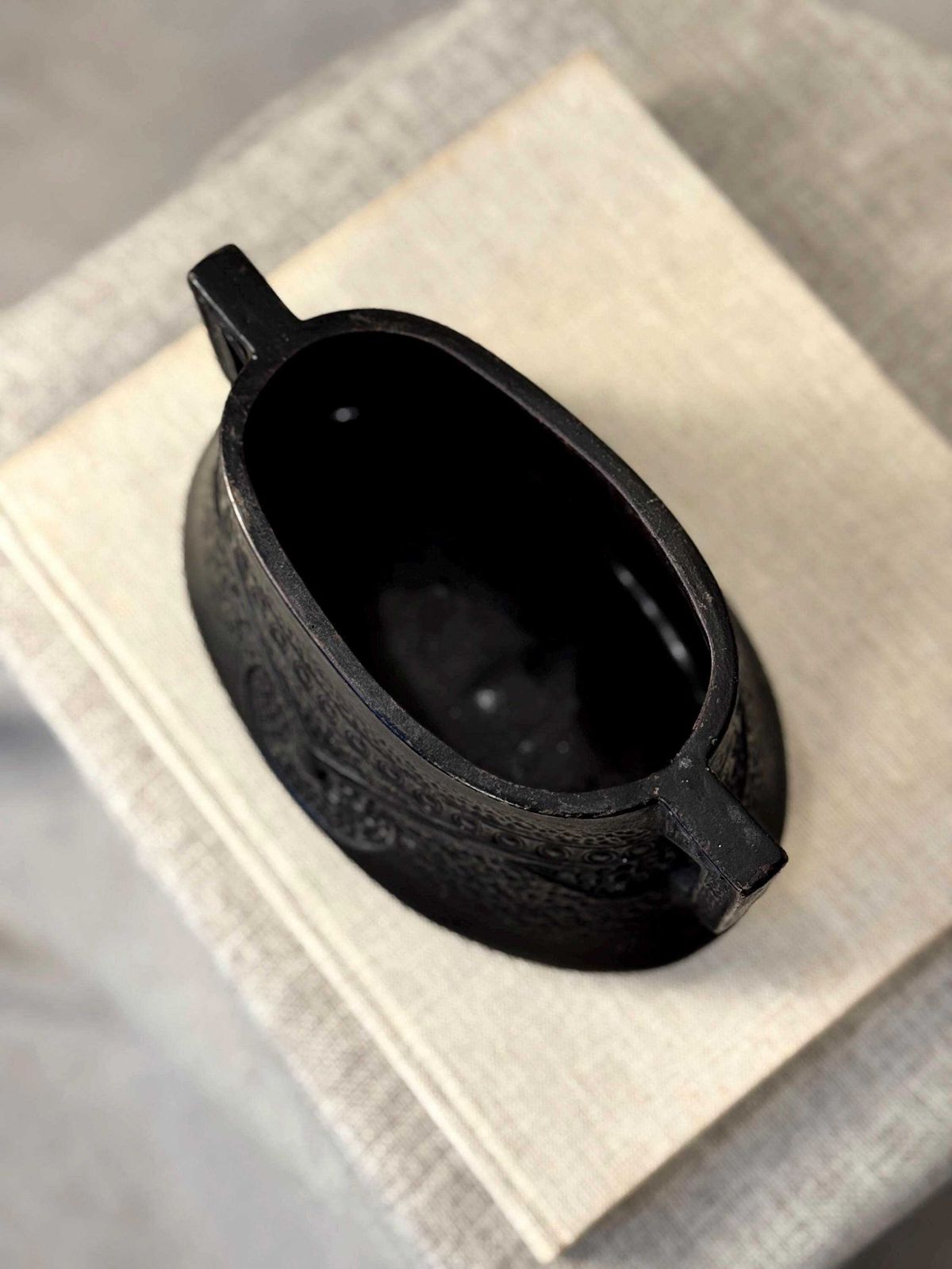 Antique Bretby Clanta Pottery Bowl | Arts & Crafts Mantel Vase photo Home Decor