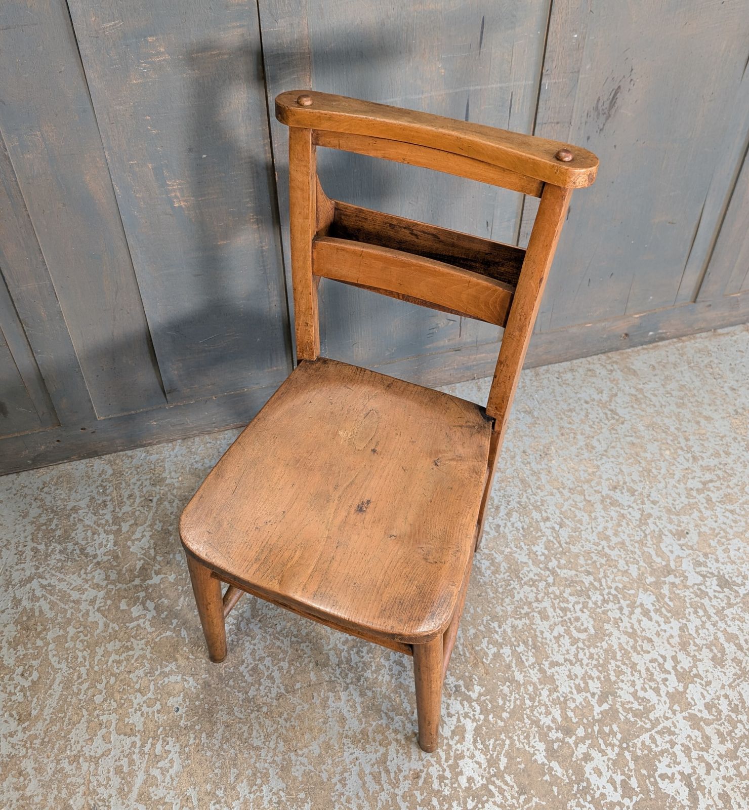 Pleasing Ochre 1910’s Elm & Beech Classic Church Chapel Chairs photo furniture