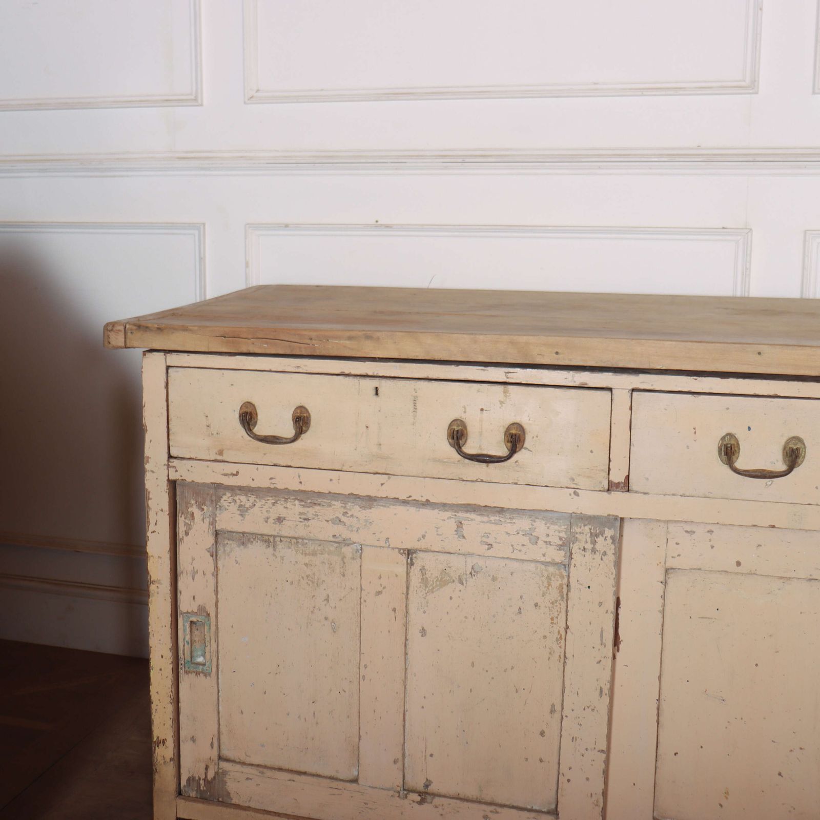 Monumental Country House Dresser Base photo for sale