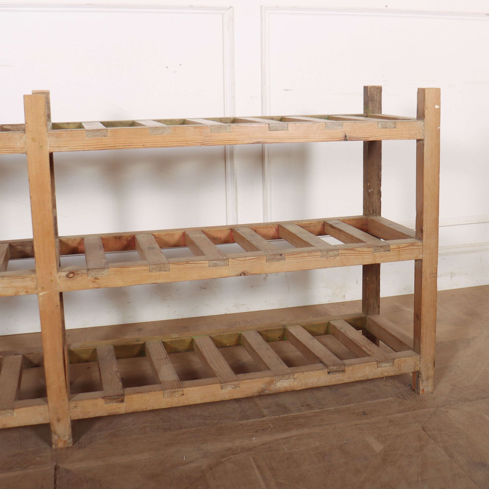 Scottish Pine Shoe Rack, 1800s photo for sale