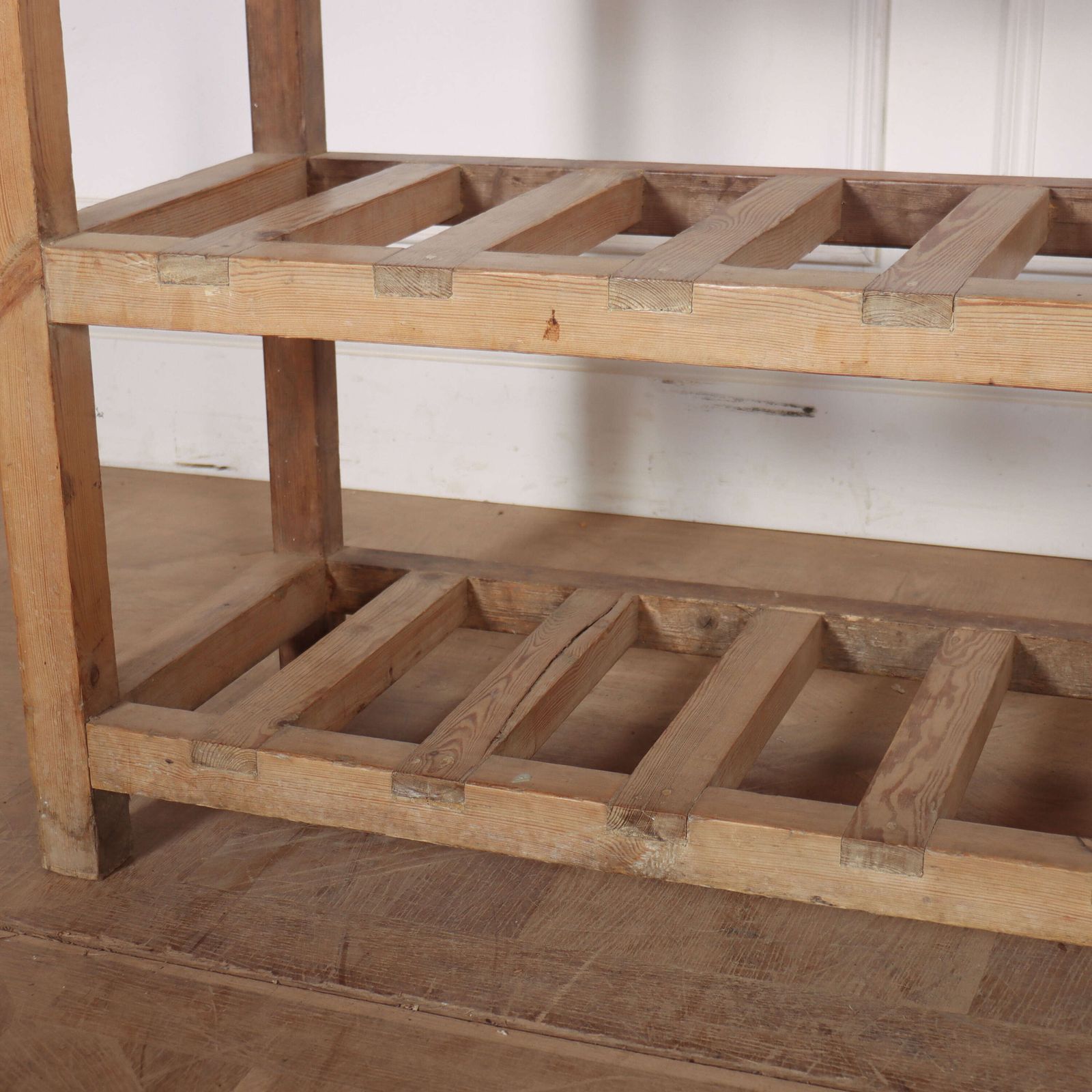 Scottish Pine Shoe Rack, 1800s photo 780.0