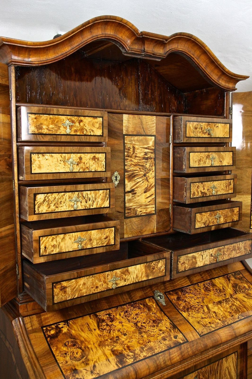34300.0 18th Century Baroque Secretaire/ Writing Cabinet, Germany Ca. 1770 photo