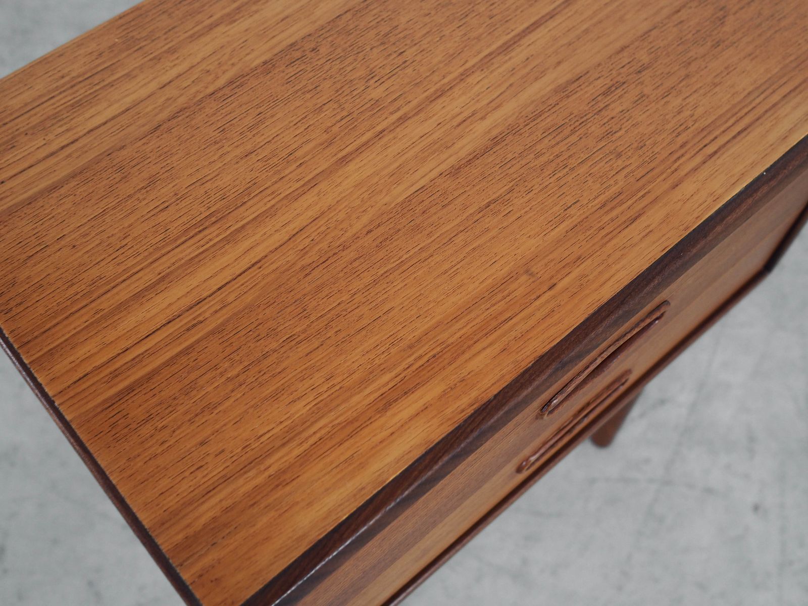 Teak Bedside Table, Danish Design, 1970s, Made In Denmark photo vinterior