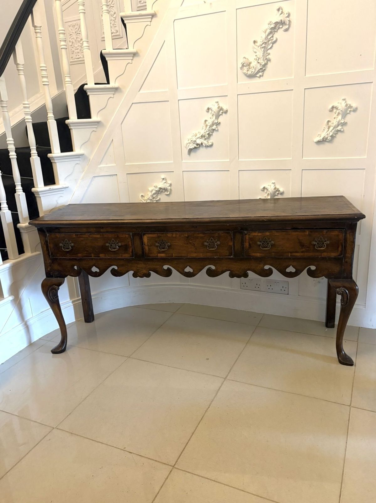 photo furniture Antique 20th Century Style Oak Dresser Base