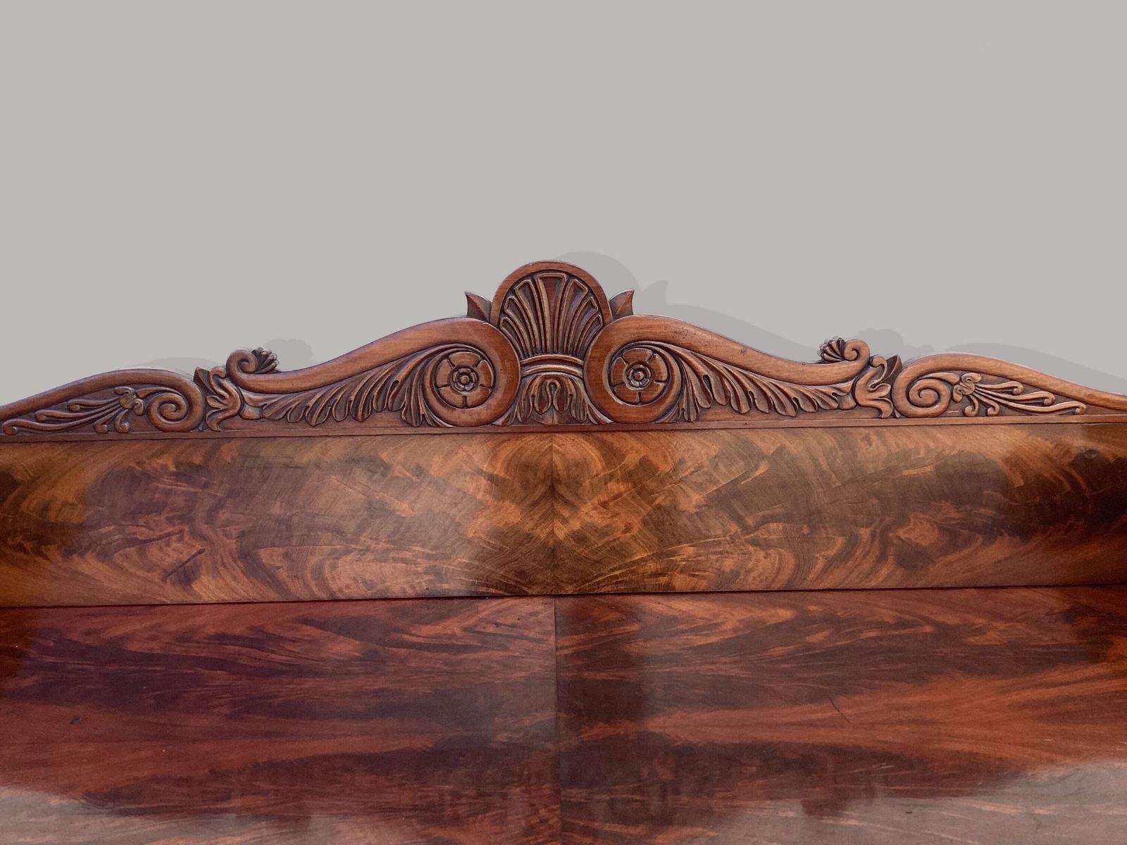 Good Late Regency Mahogany Console Table / Serving Table photo 4070.0