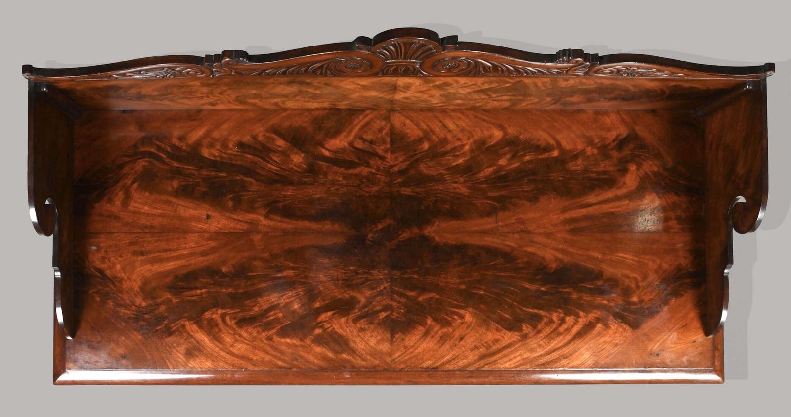 photo buy Good Late Regency Mahogany Console Table / Serving Table