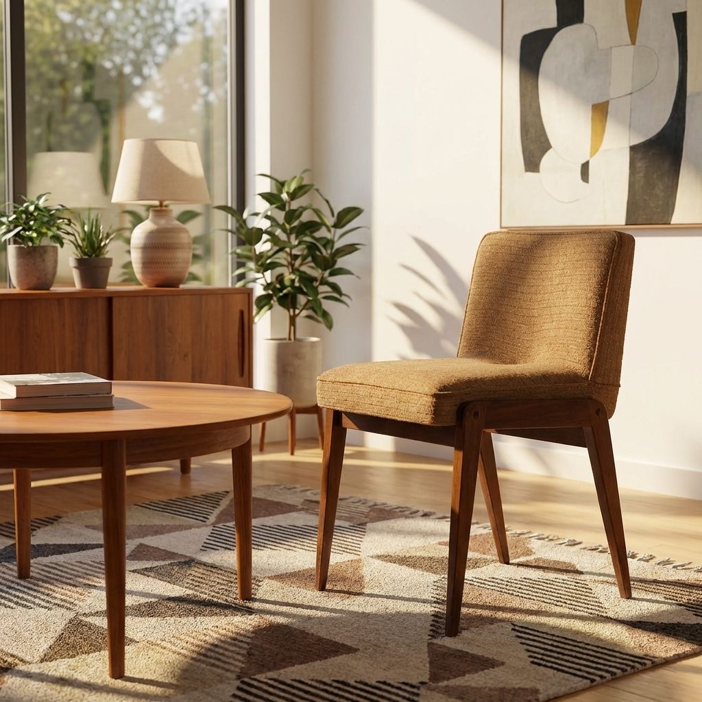 Mid Century Style Chairs (C.1940). Set Of Two photo furniture
