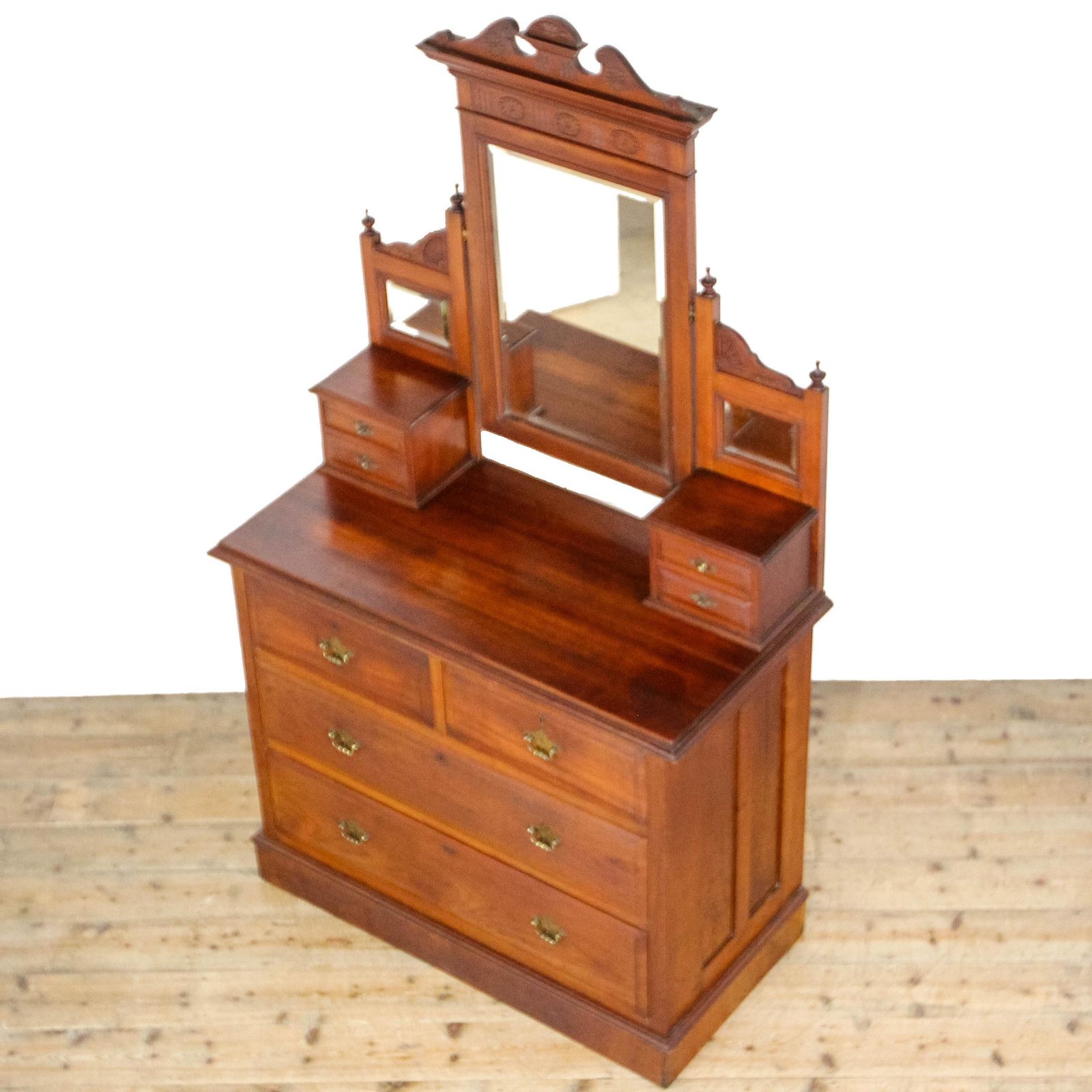 Antique Dressing Table Chest Of Drawers | Dressing Room Furniture | Antique Storage | Dresser Tables (M 6704) photo for sale