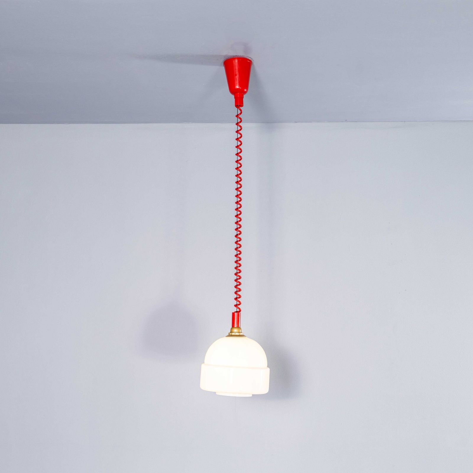 1960’s New Old Stock Bobble Hat Opaline Lamps – Adjustable
