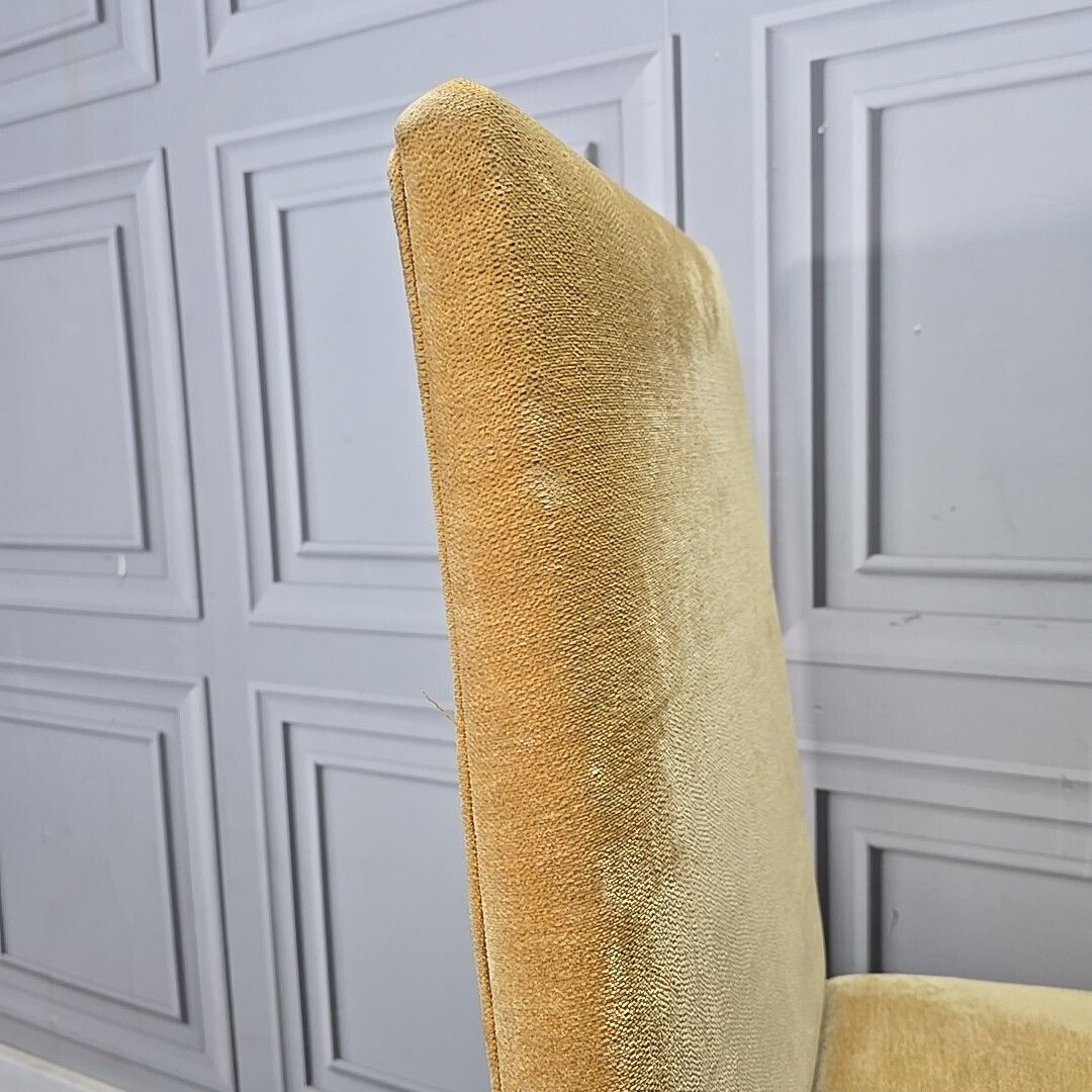 photo vintage Pair Upholstered Chairs   Retro Vintage   Fireside Reading Nursing Dining Seats
