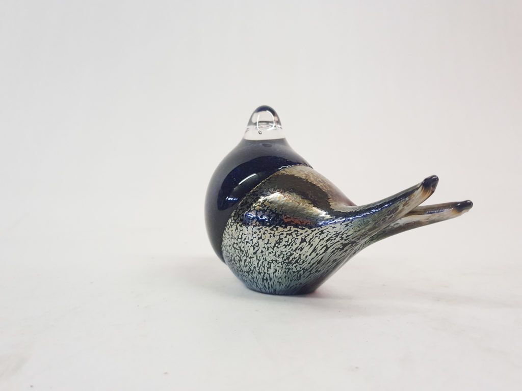 Glass Bird, By Art Glass Team, Finland 1980's photo Home Decor