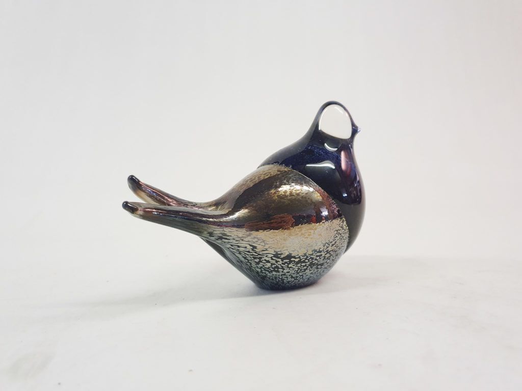 Glass Bird, By Art Glass Team, Finland 1980's photo 57.0