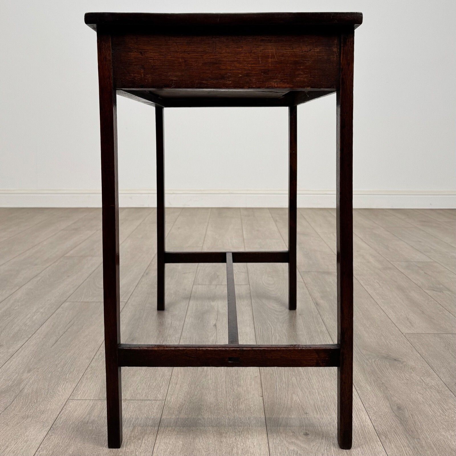 Antique 18th Century Small Georgian Side Table In Mahogany photo for sale