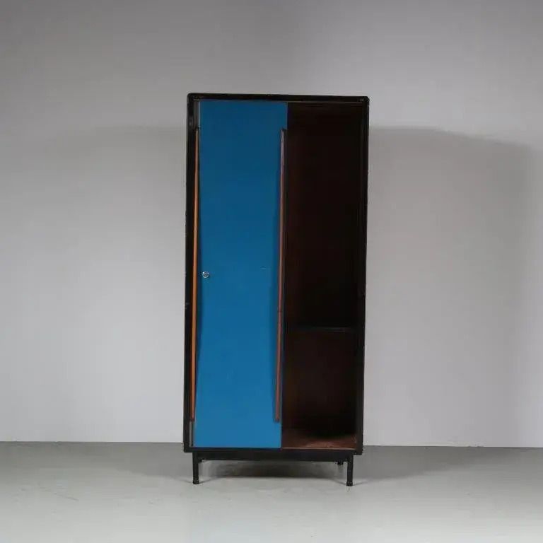 photo buy Willy Van Der Meeren Wardrobe For Tubax, Belgium 1950