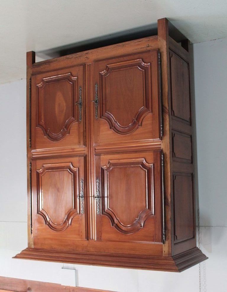 Rare Furniture With 4 Doors L. XIV  18th photo vinterior