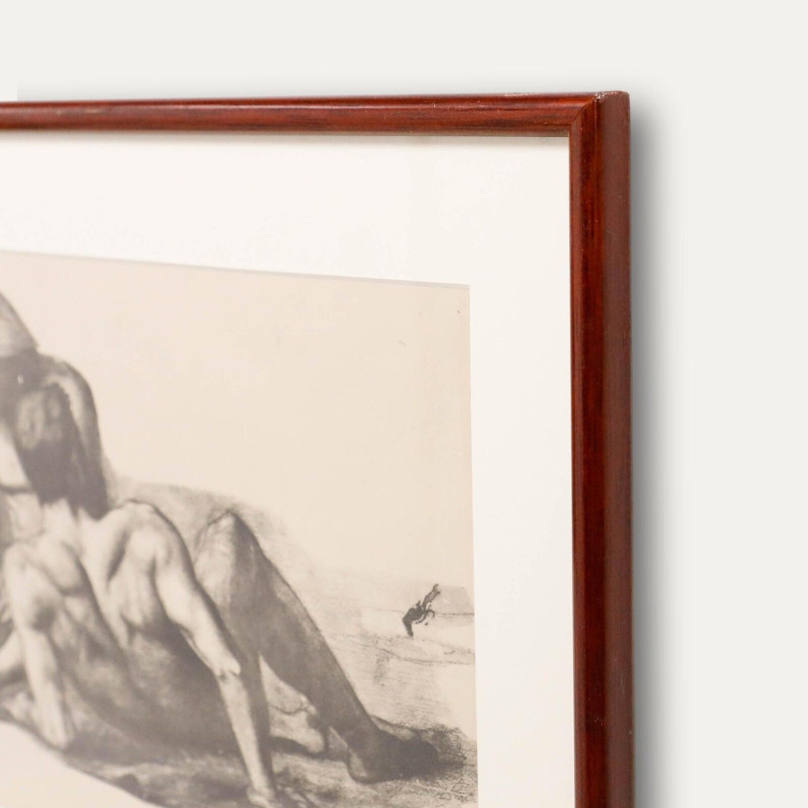 After Pierre Puvis De Chavannes (1824 1898)   Lithograph, Two Reapers Sitting photo buy