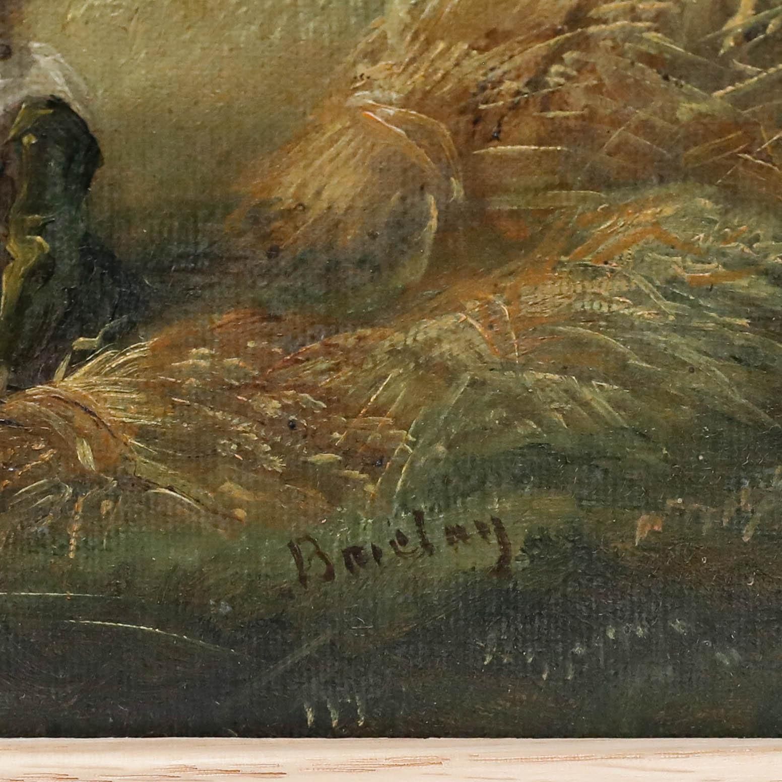 photo for sale Attrib. Edgar Barclay (1842 1913)   Late 19th Century Oil, Harvest Jolly