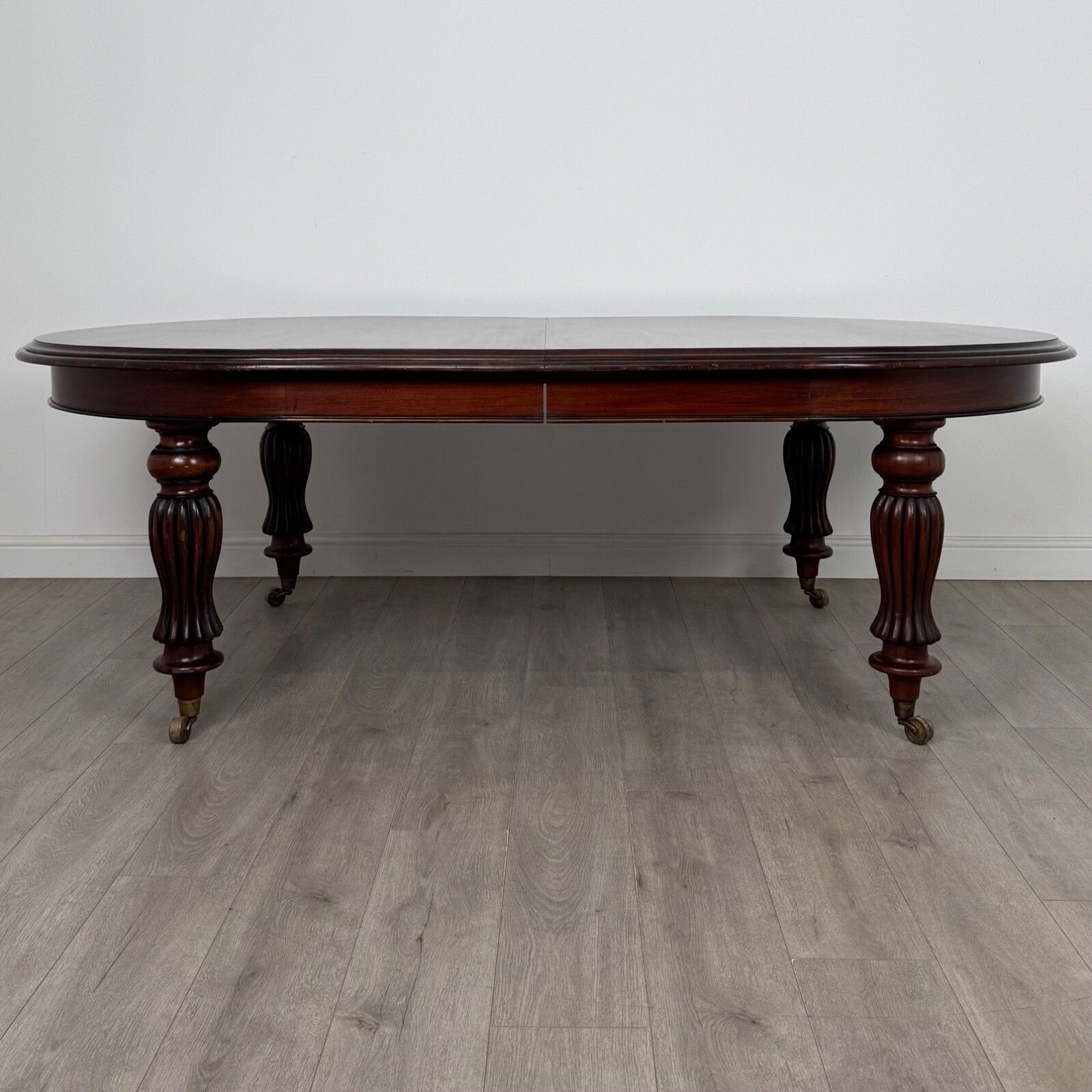 Antique 20th Century Victorian Style Dining Table In Mahogany ( Af 5381 ) photo Furniture