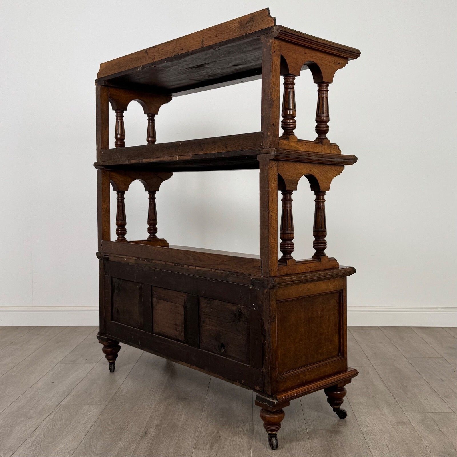 Antique 19th Century Victorian Cupboard In Burr Walnut ( Af 5393 ) photo buy
