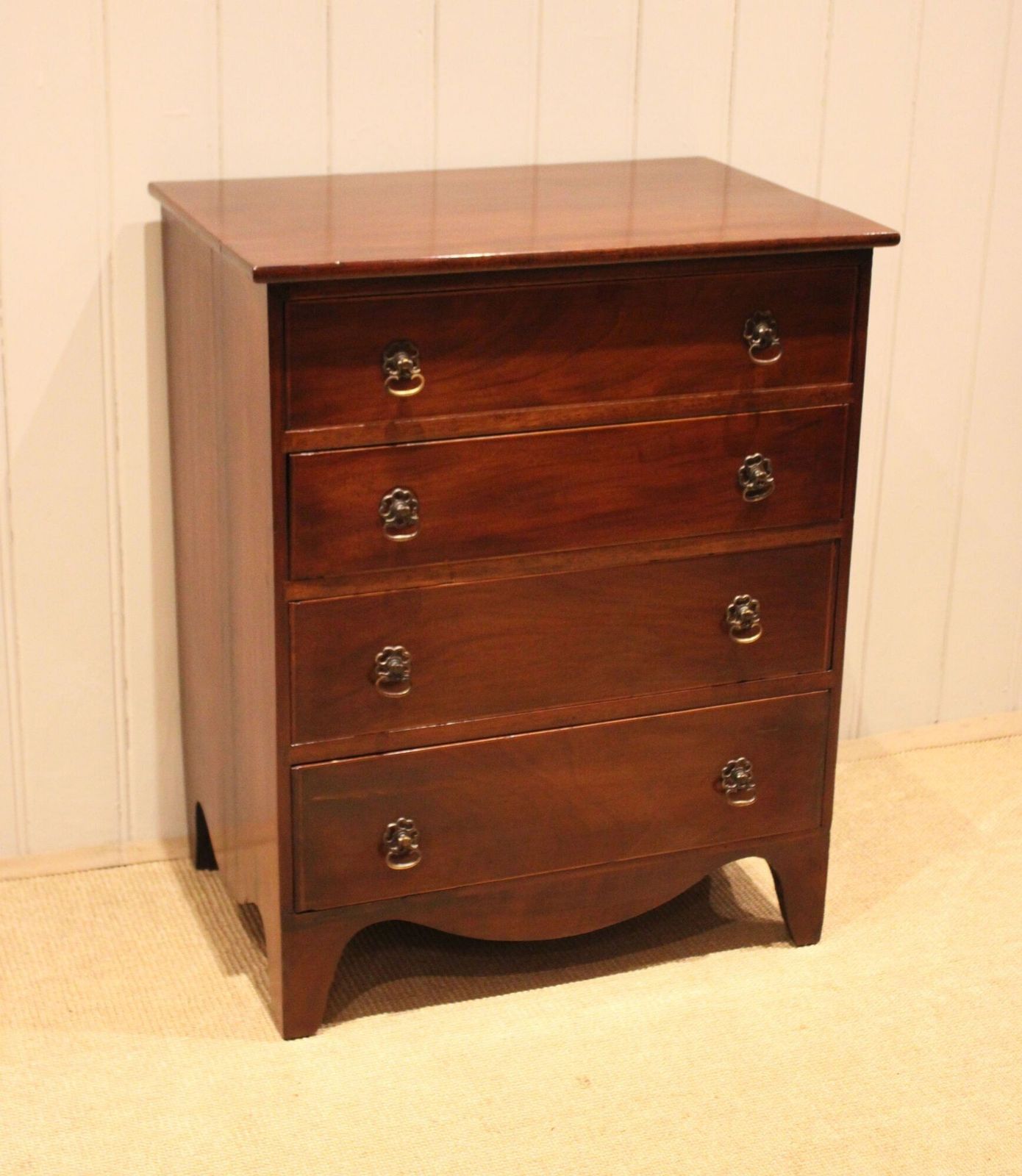 Edwardian Mahogany Chest Of Drawers photo for sale