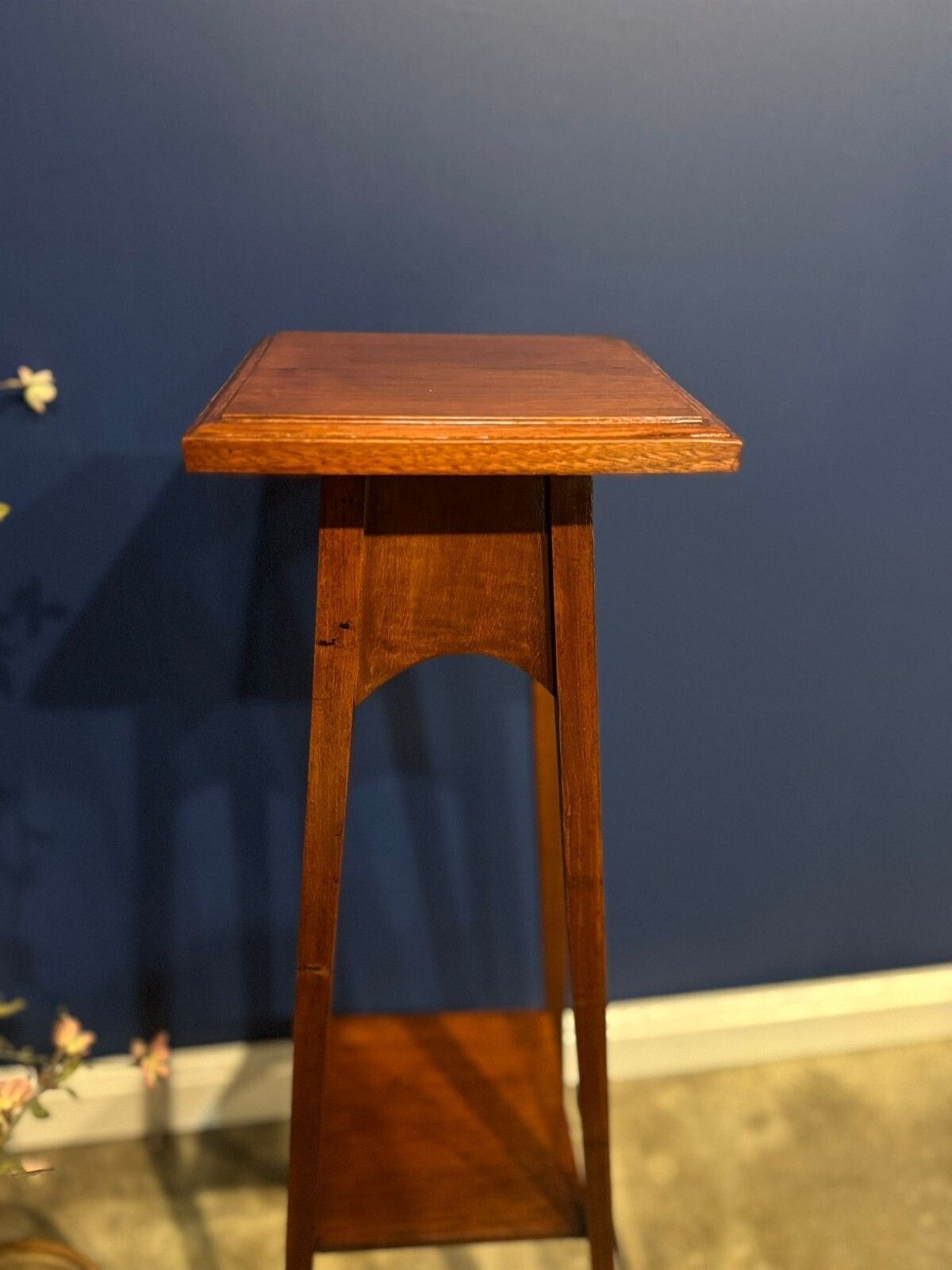 Antique Plant Stand Jardiniere English Oak Plant Stand Arts And Crafts Two Tier. photo 85.0