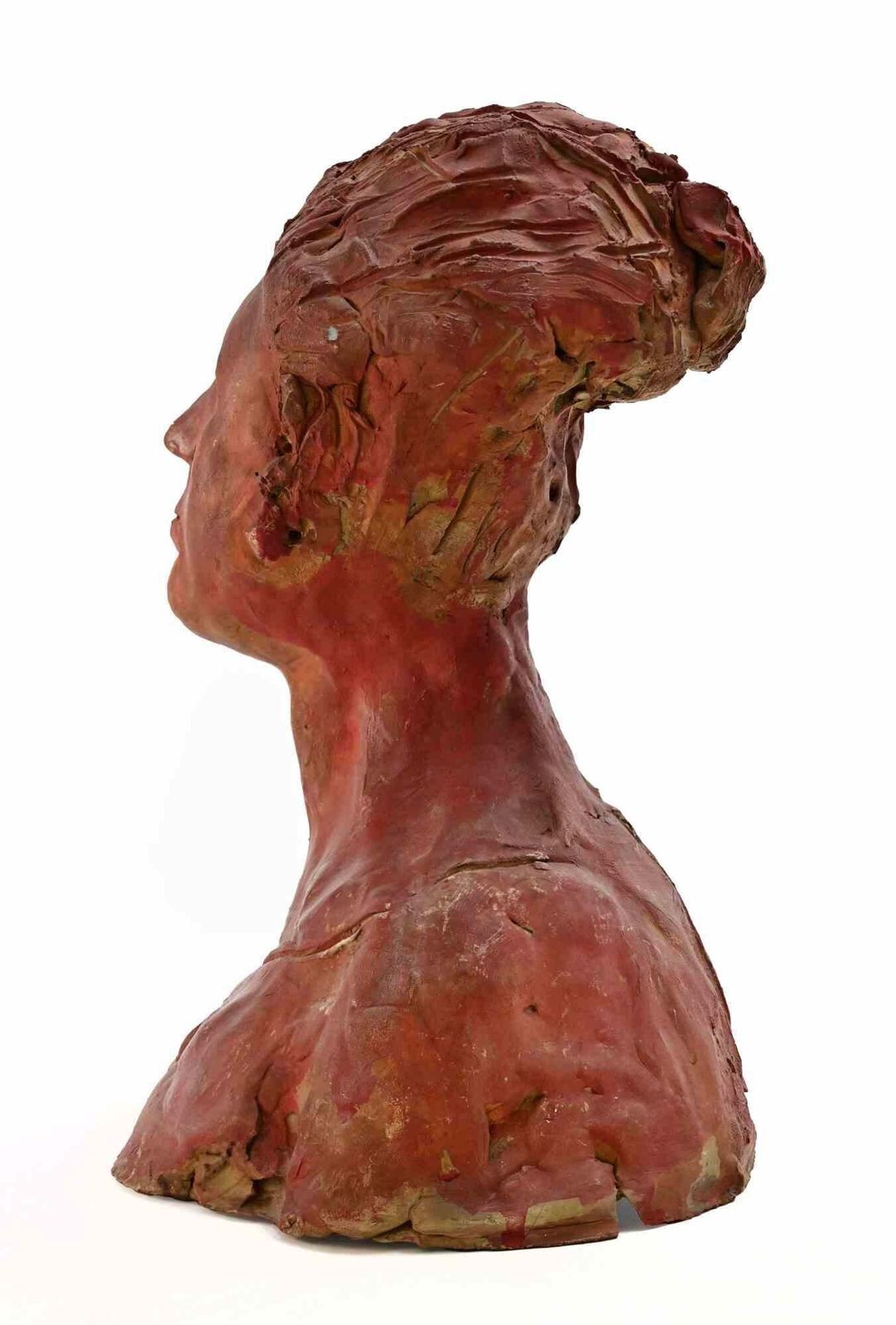 Sirio Pellegrini Portrait   Sculpture By Sirio Pellegrini   1960s photo furniture