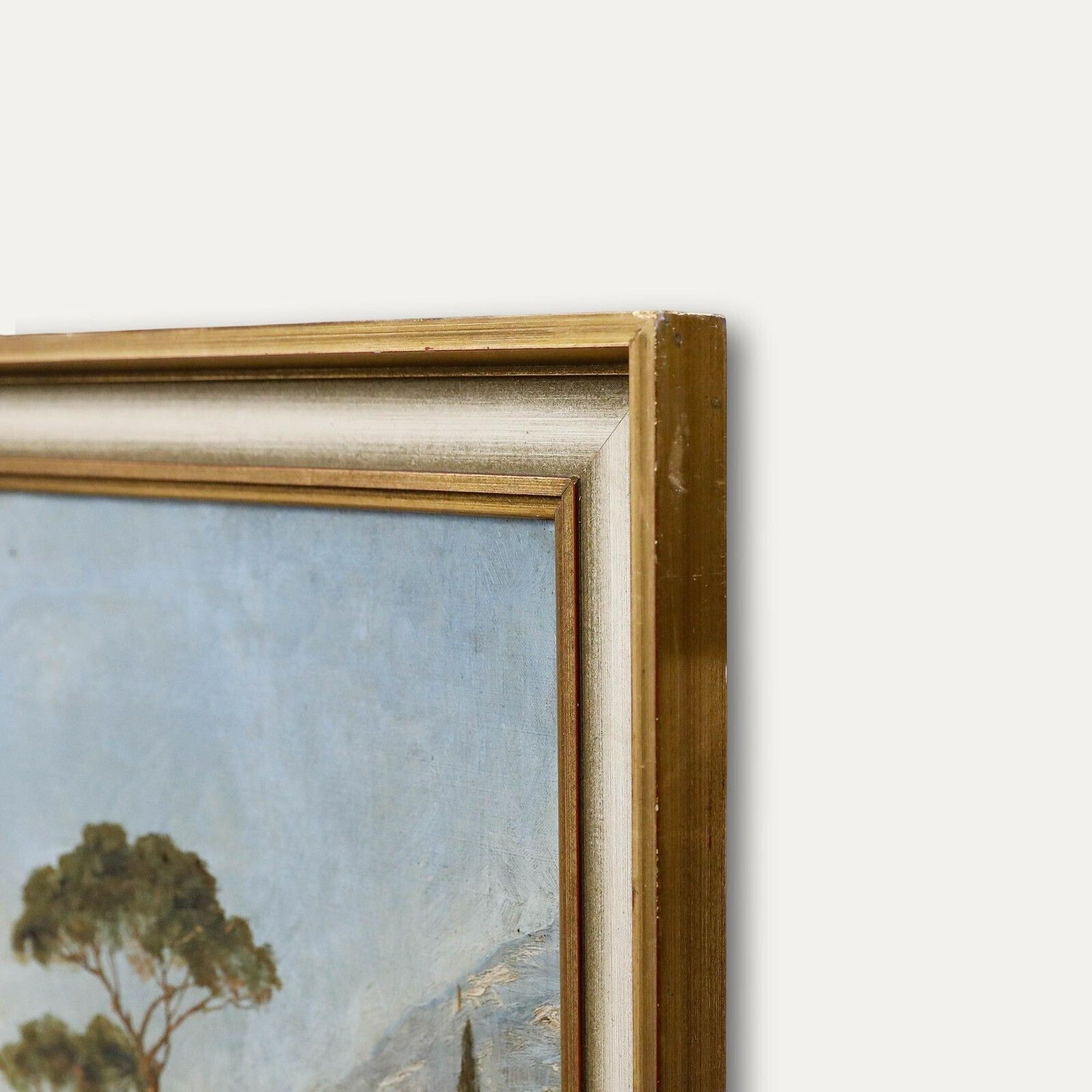 Attrib. Karl Theodor Wagner (1856 1921)   Framed Oil, Amalfi Coastline photo vinterior