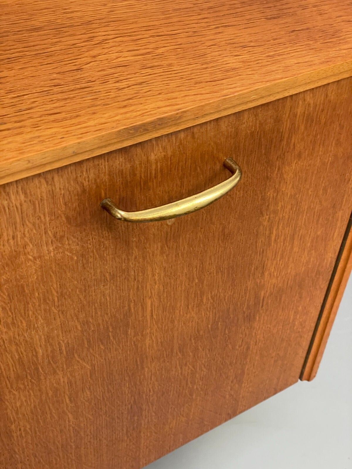 Vintage 1950s Oak Dresser Avalon Midcentury Drawers Cabinet Eb11793 Mwoo photo 225.0