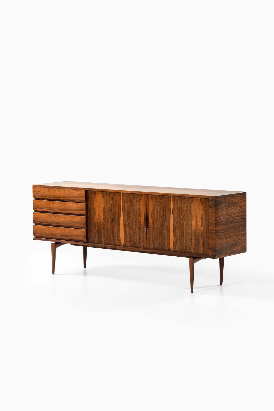 Sideboard In Brown Rosewood By Henry W. Klein, 1960s photo furniture