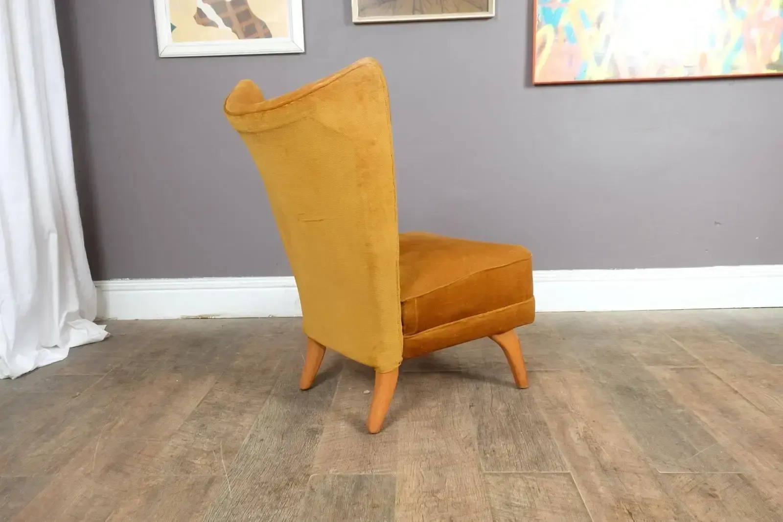 Vintage Howard Keith 'Encore' Cocktail Accent Chair By Hk Furniture photo Furniture