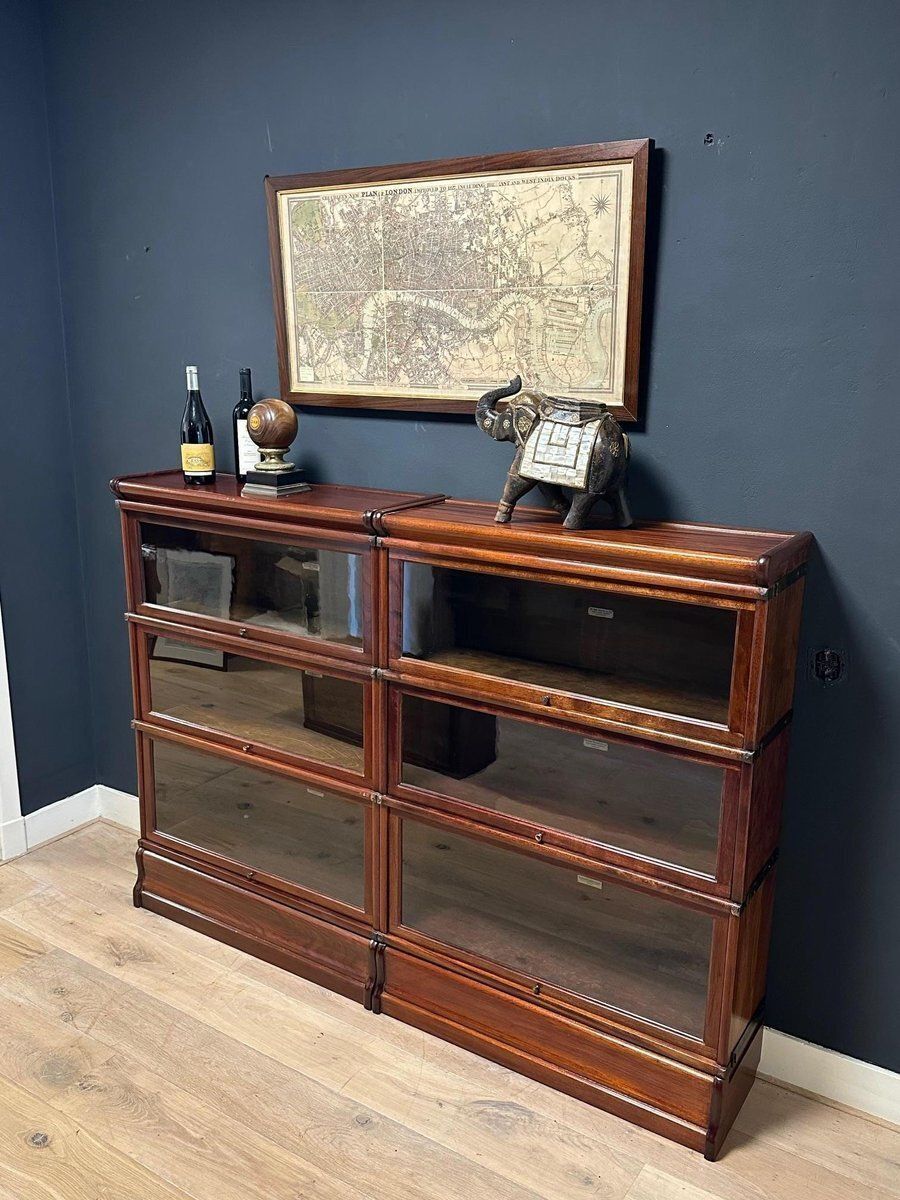 Modular Bookcase From Globe Wernicke, 1890s, Set Of 6 photo buy